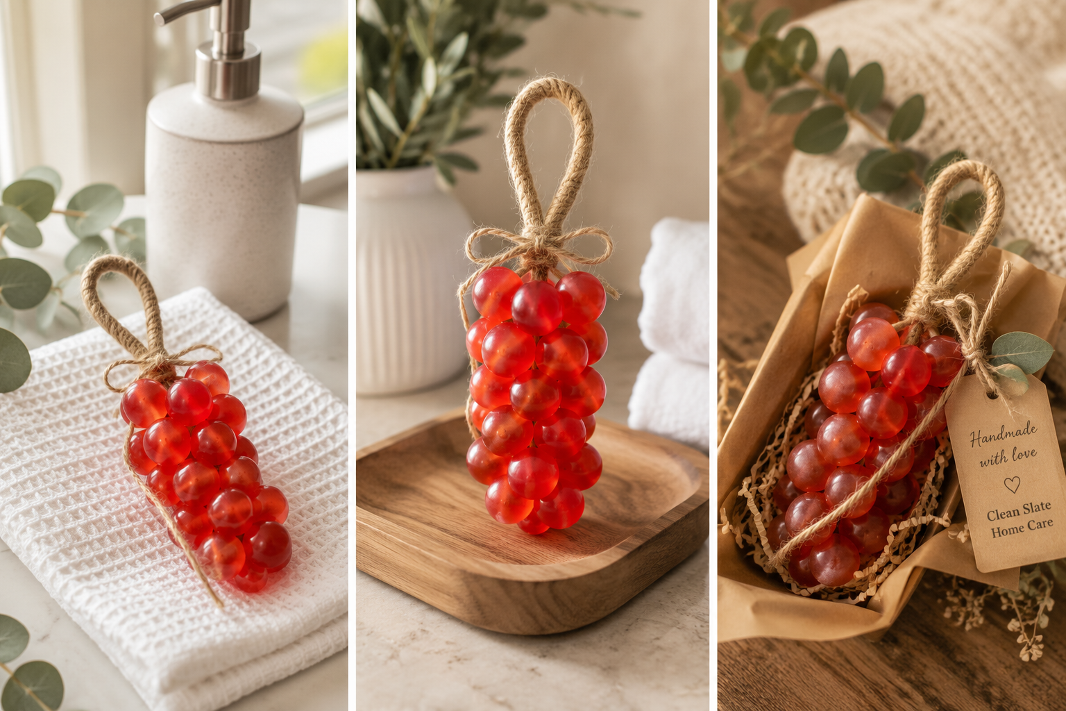 Hand Crafted Grape Soap