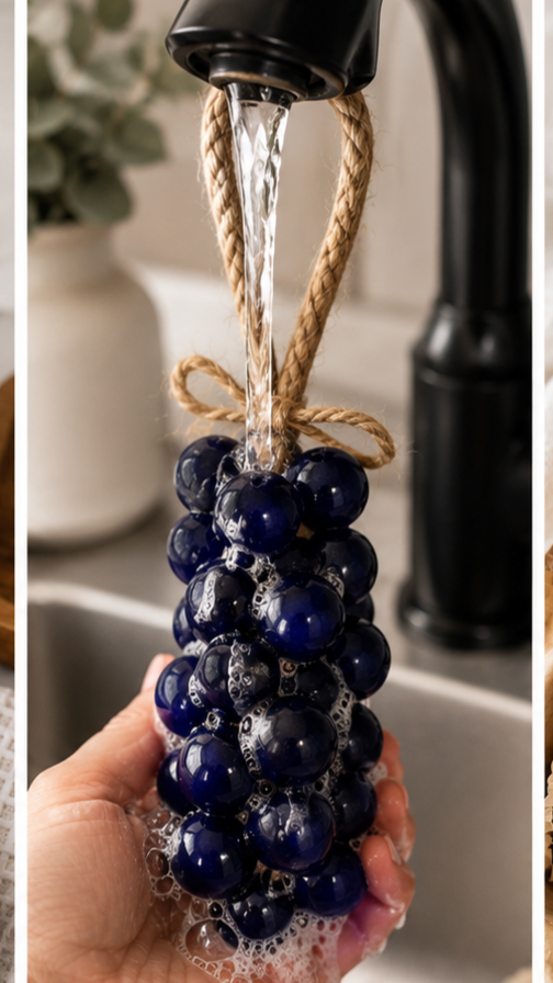 Hand Crafted Grape Soaps