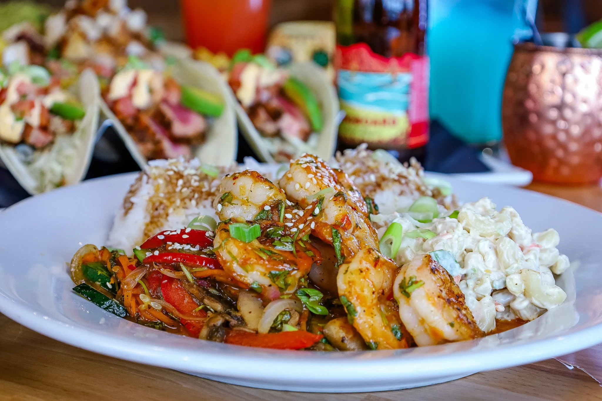 Delicious seafood made to order