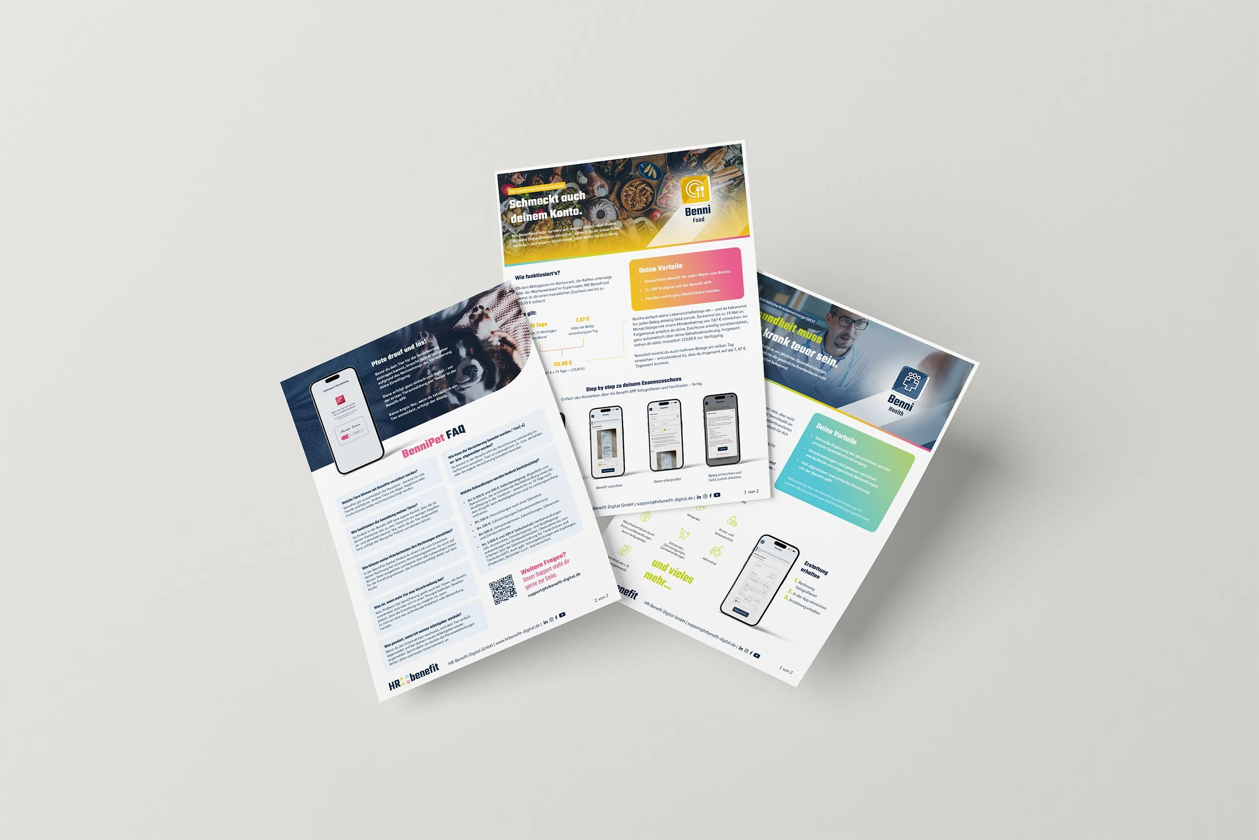 Flyer und interaktive Dokumente