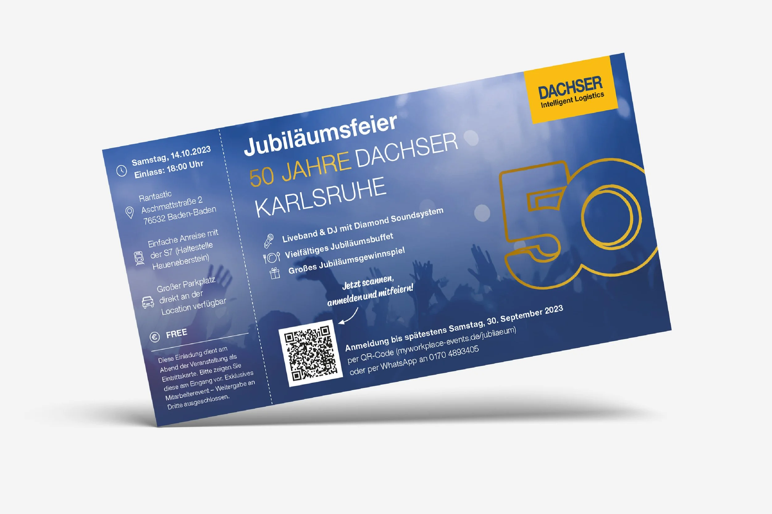 DACHSER | Einladungskarte