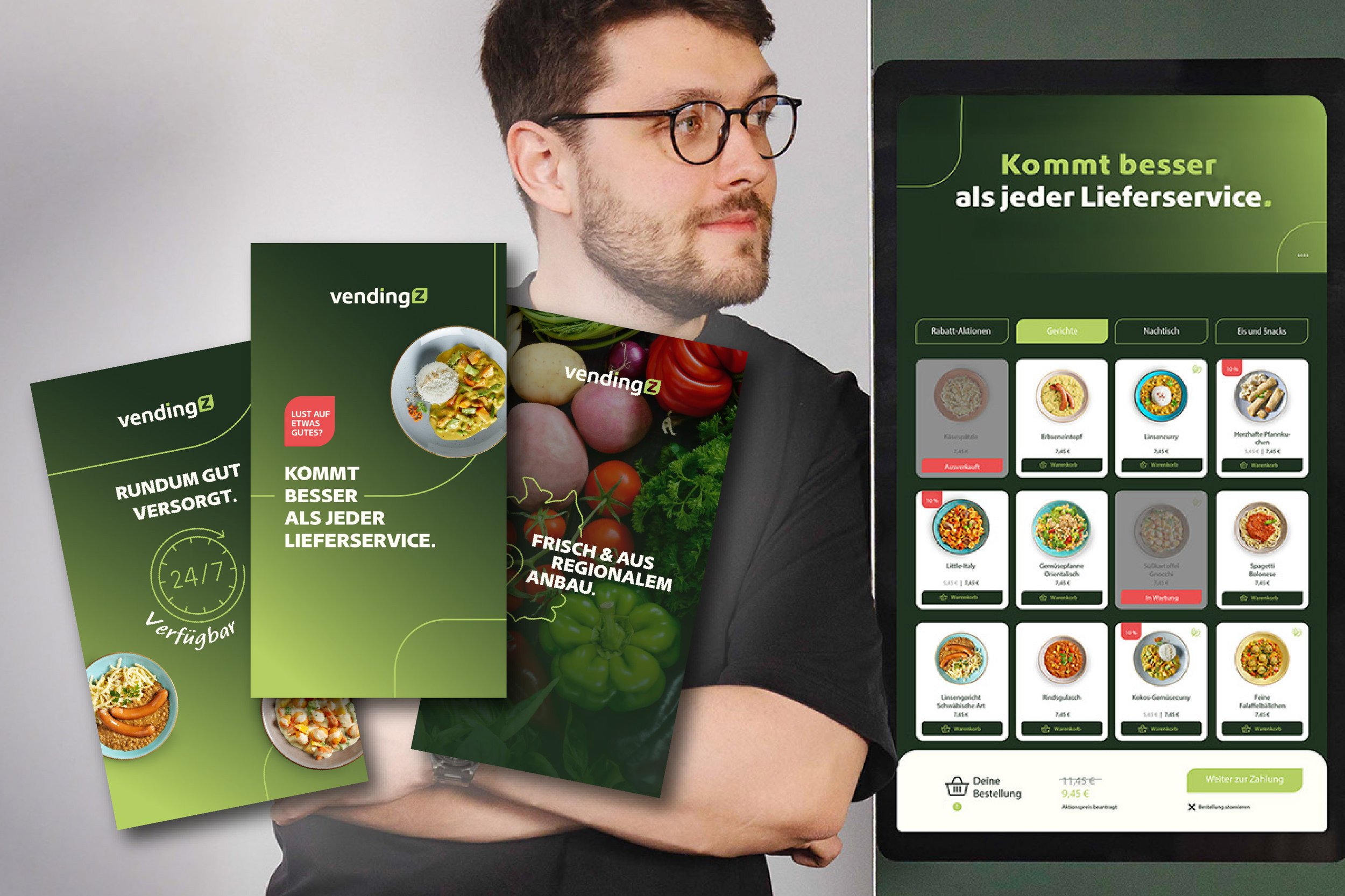 Screensaver  und UI Displaydesign