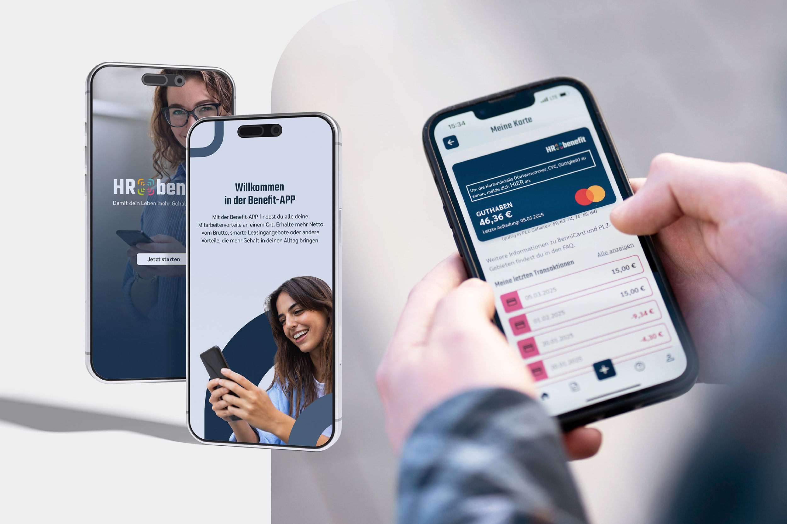 App- und Websitescreens/Konzepte