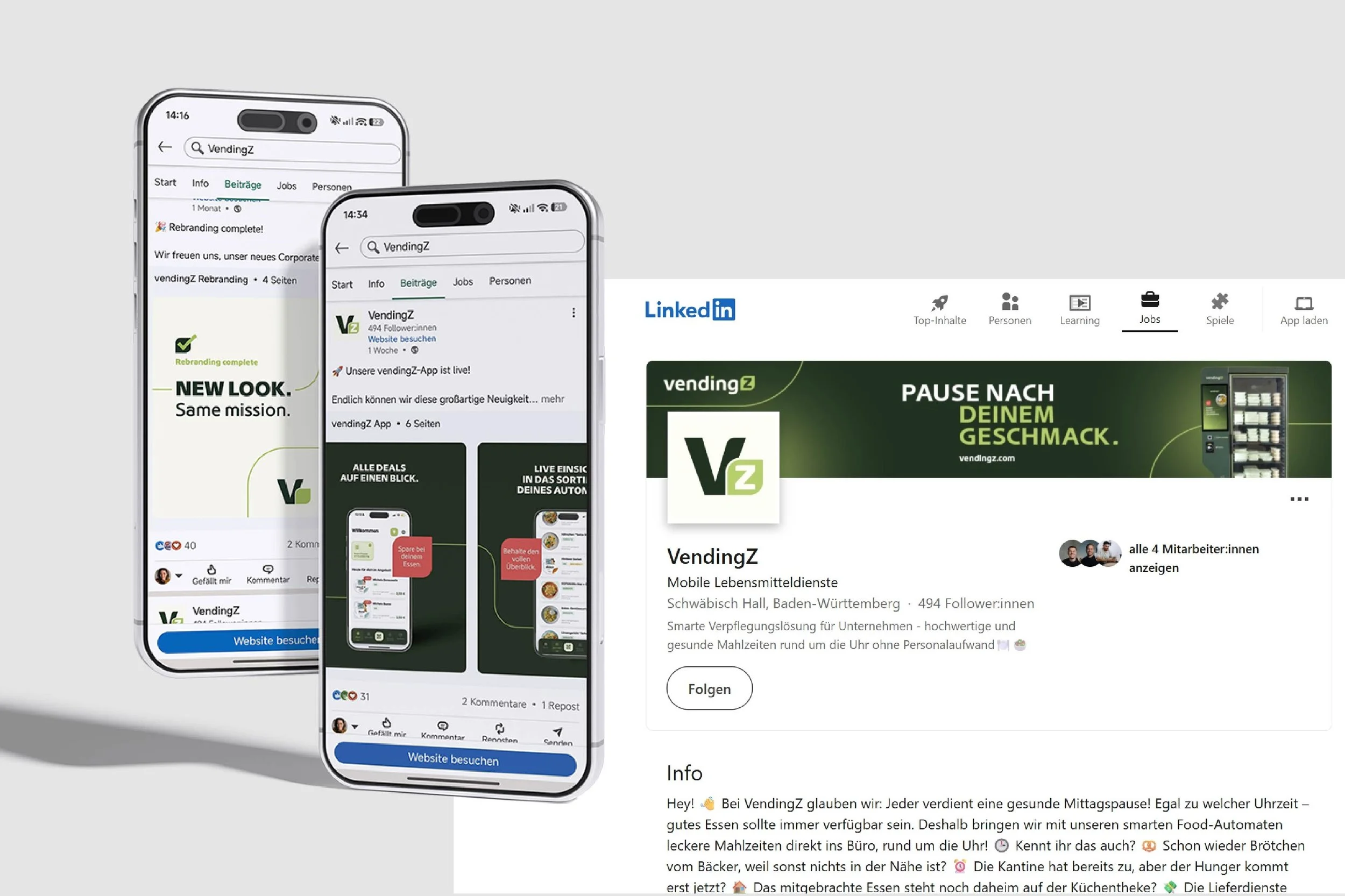 Social Media Posts, digitale Banner etc.