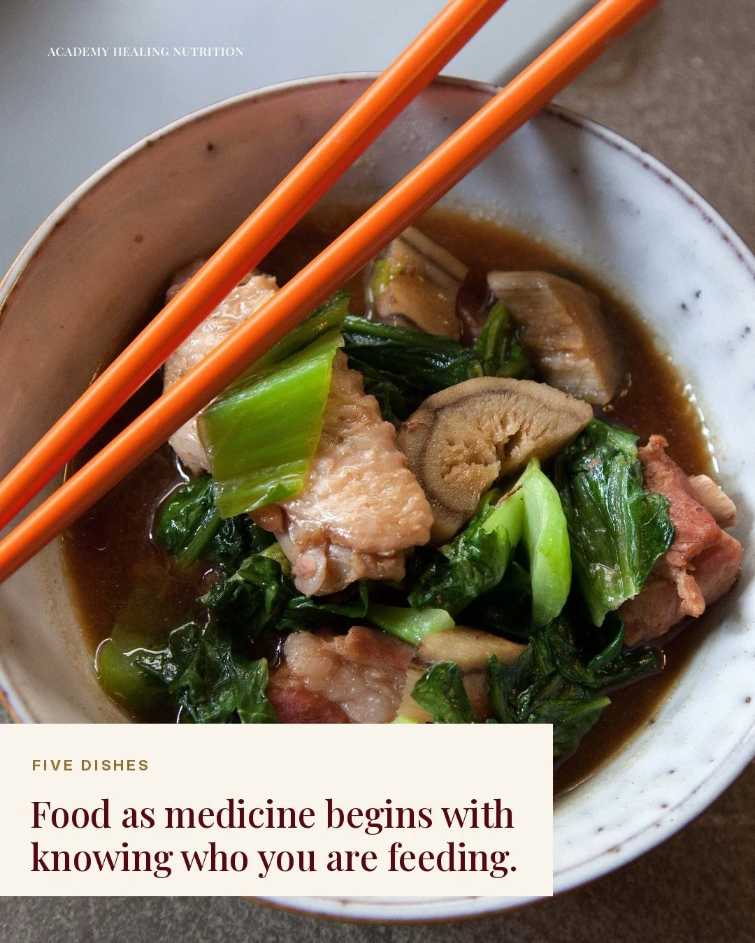 Food as medicine begins with knowing who you are feeding.

That sounds obvious until you watch two people eat the same bowl and walk away differently. One warms up and settles. The other feels heavy, or wired, and cannot say why. Neither of them did 