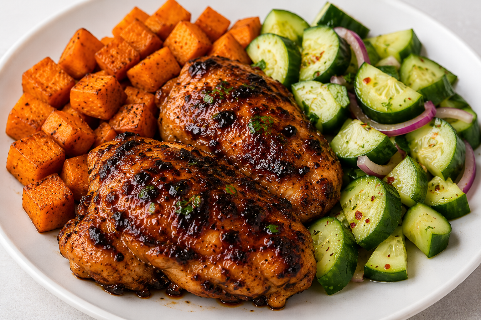 Chipotle Honey Chicken Thighs