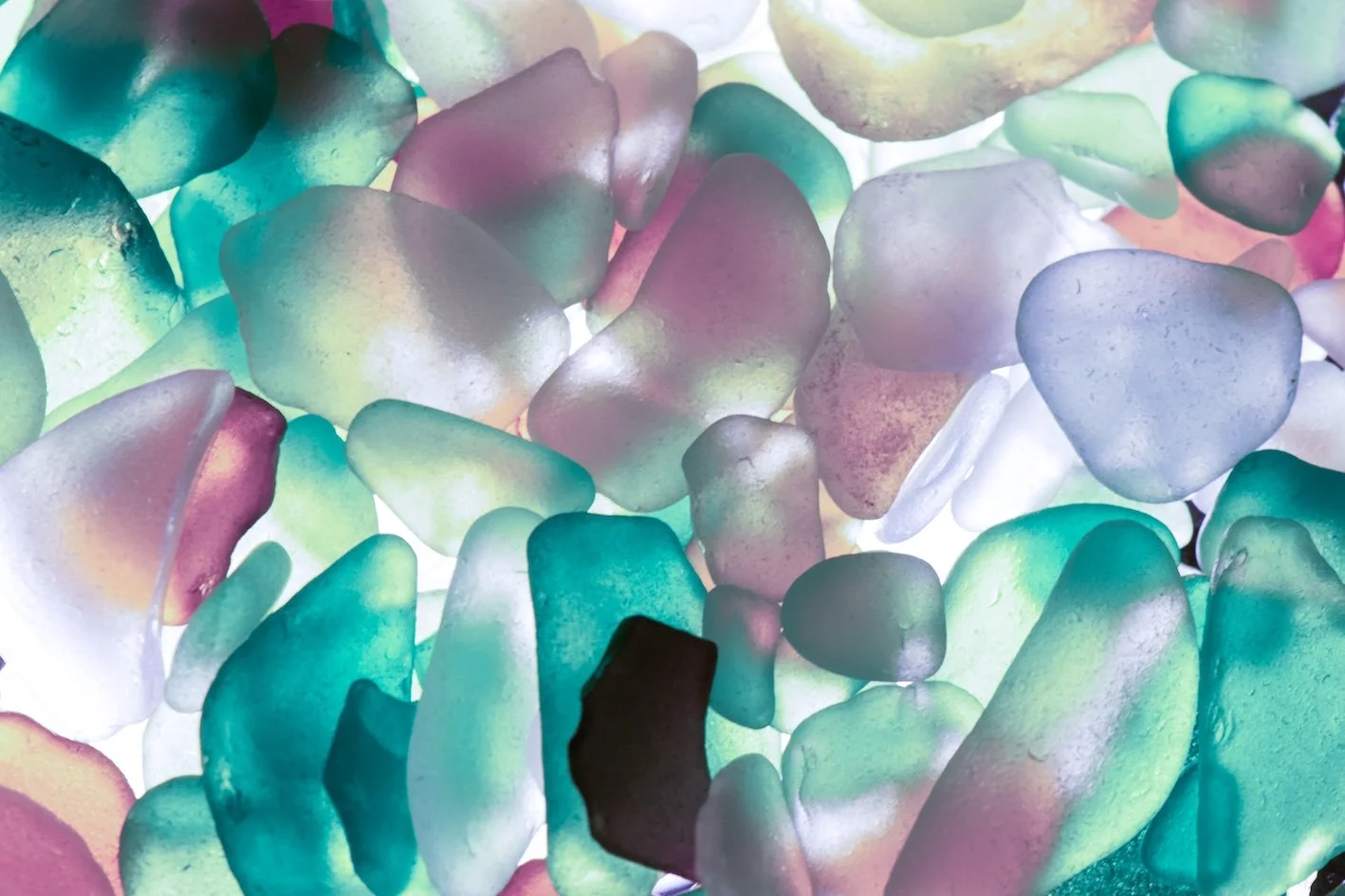 Sea Glass Two - 4 cards