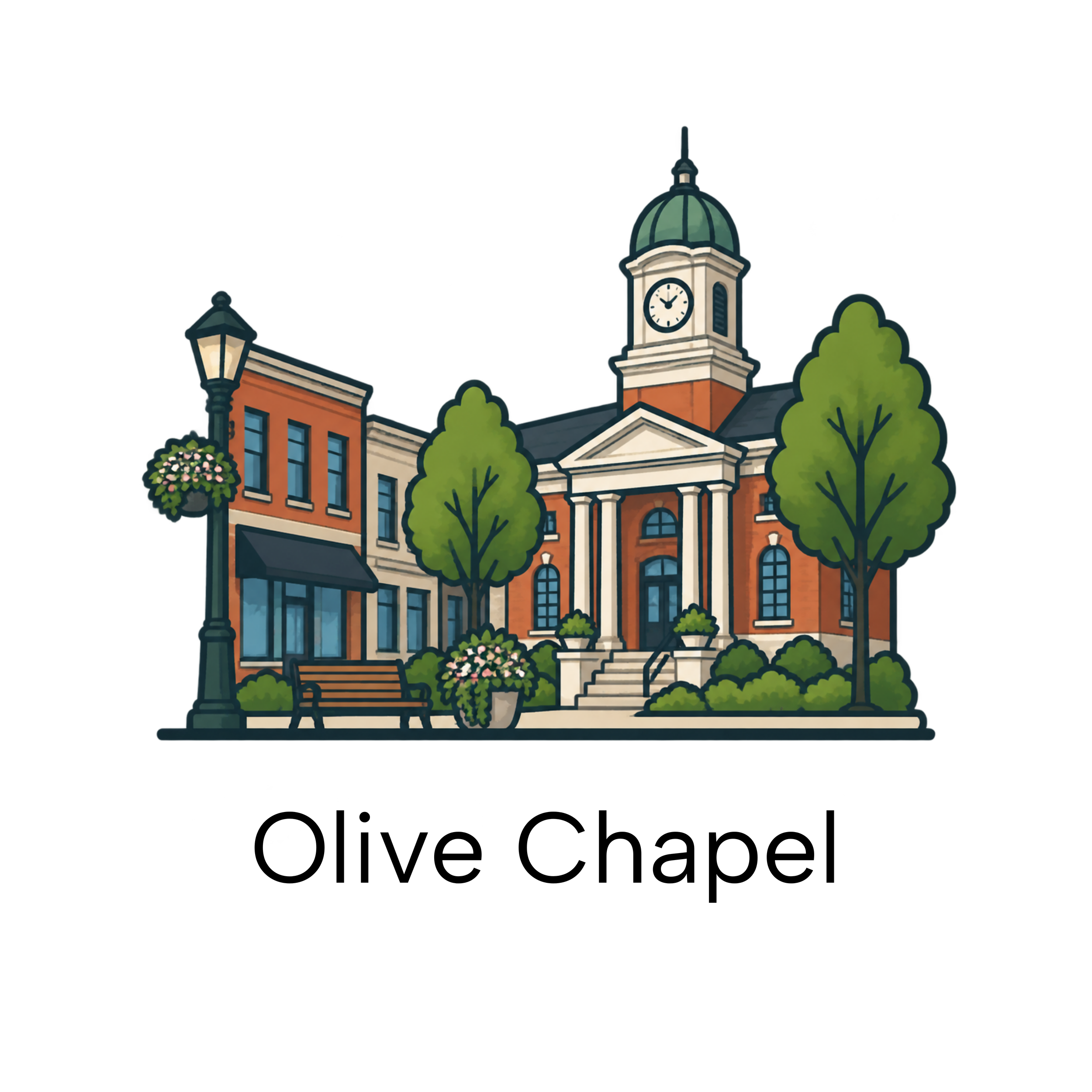 Olive Chapel area in Apex, NC