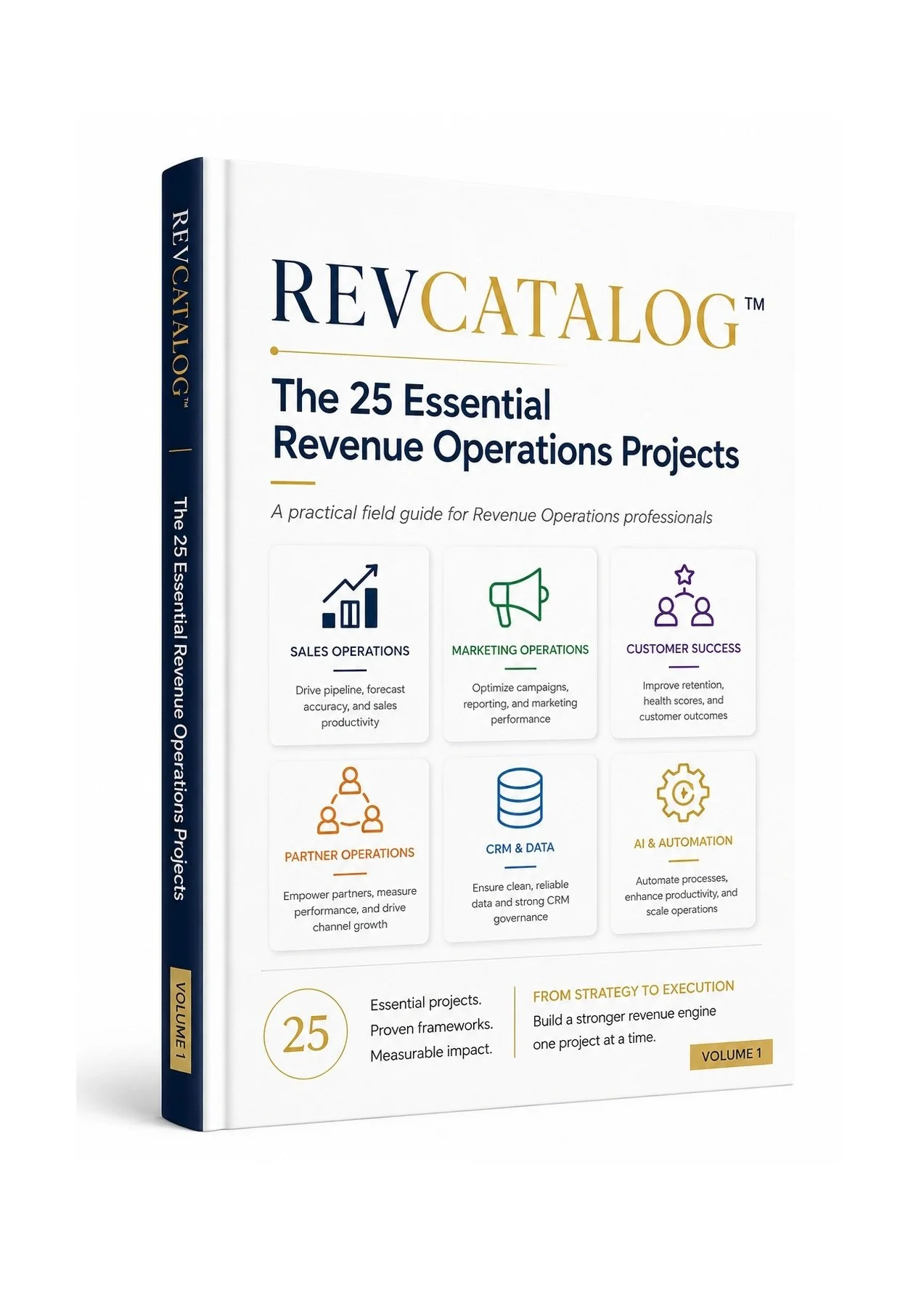 RevCatalog™ Volume 1 - The 25 Essential Revenue Operations Projects