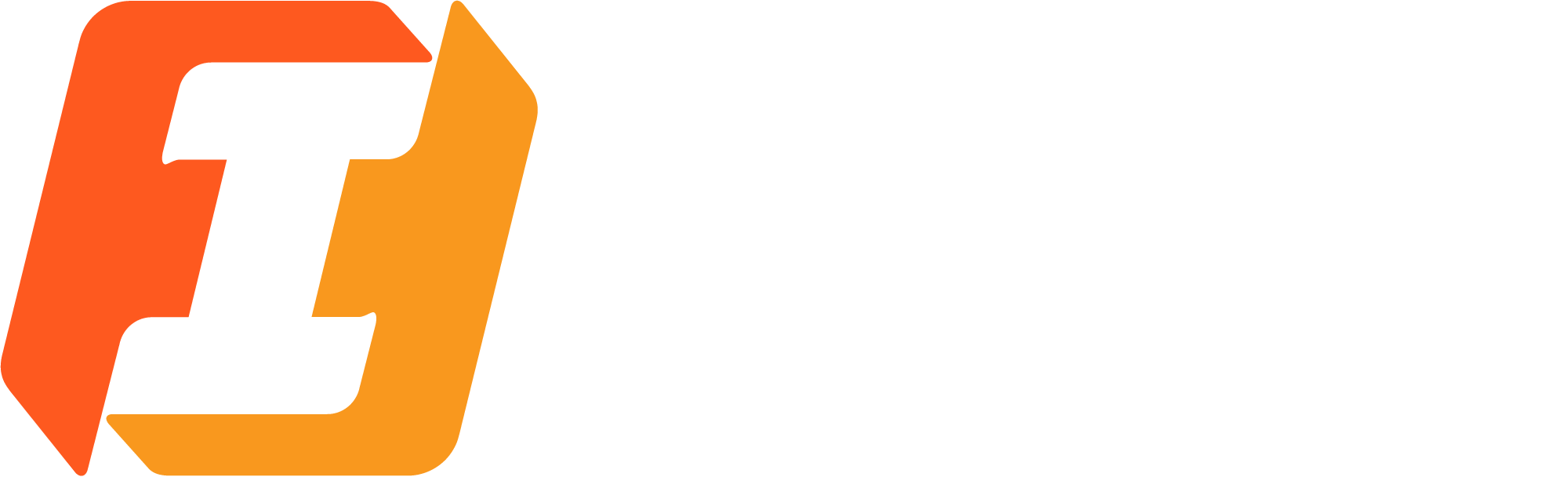 First Interstate logo with orange and black stylized F and the words First Interstate in white text.