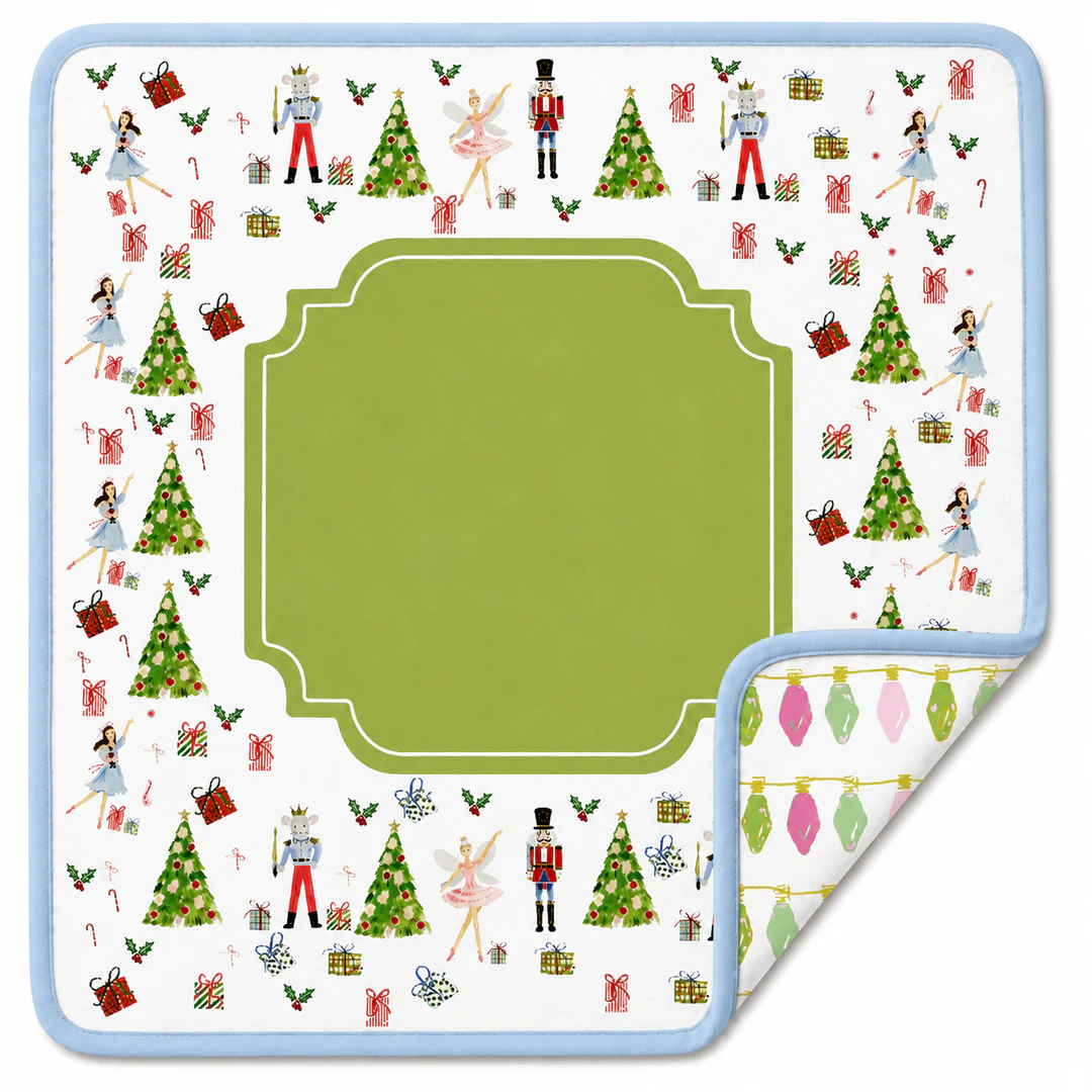 Holiday Lights Mahjong Mat