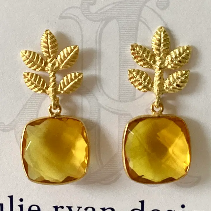Petite Fern Citrine