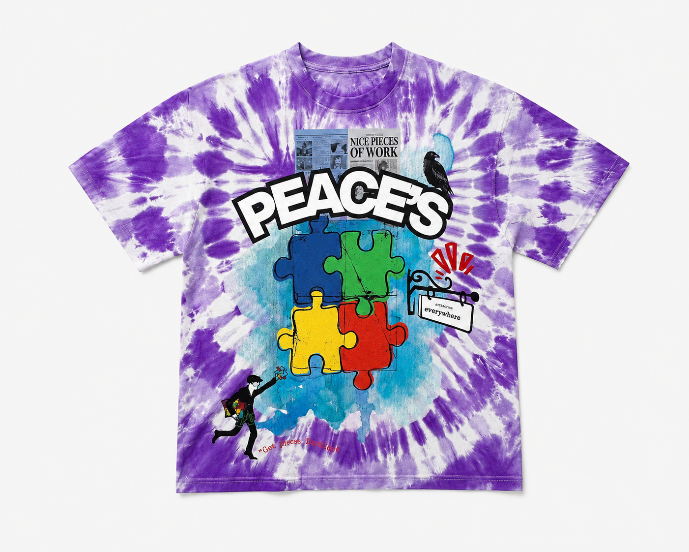MISSING PIECES TEE(LIMITED EDITION)
