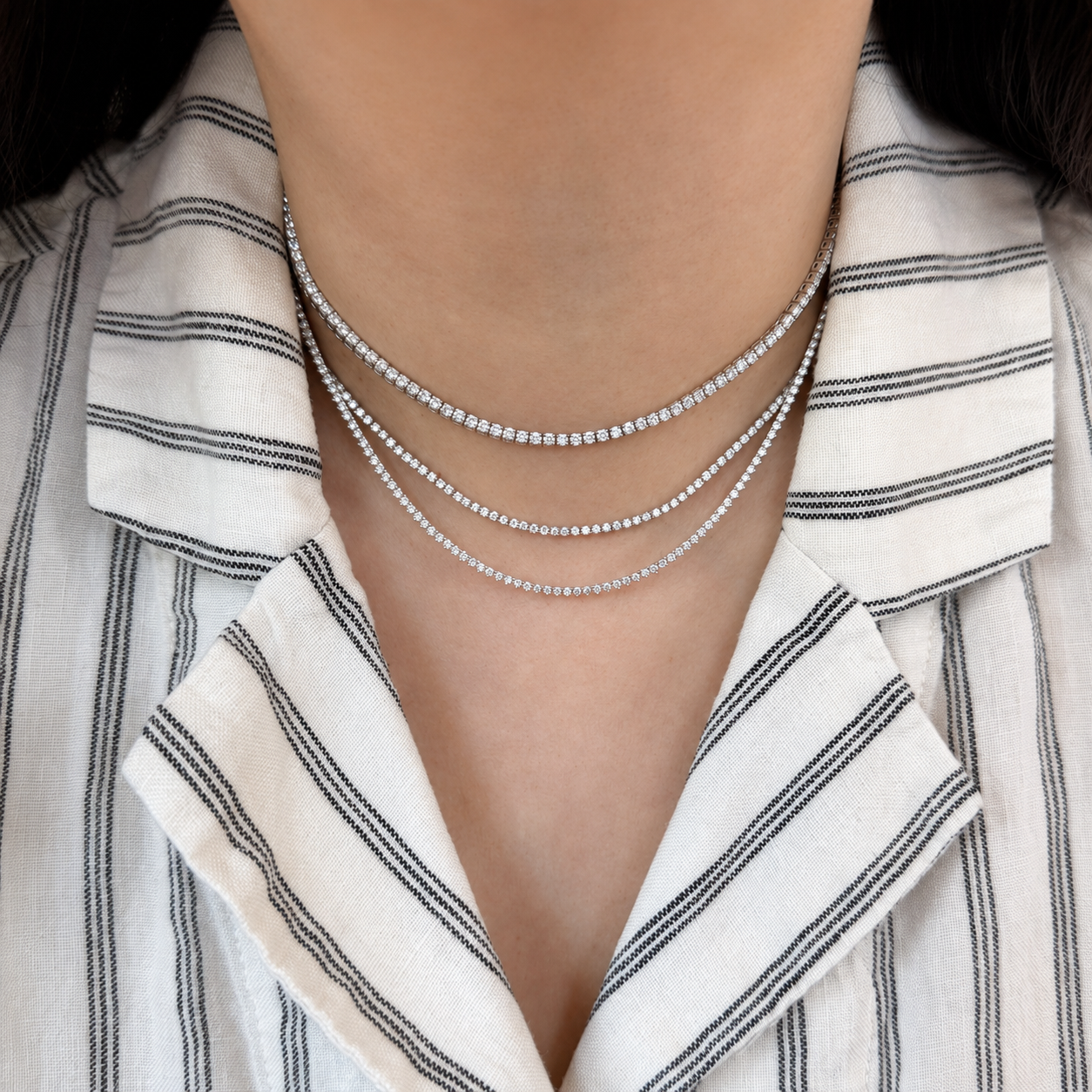 Diamond Tennis Necklace