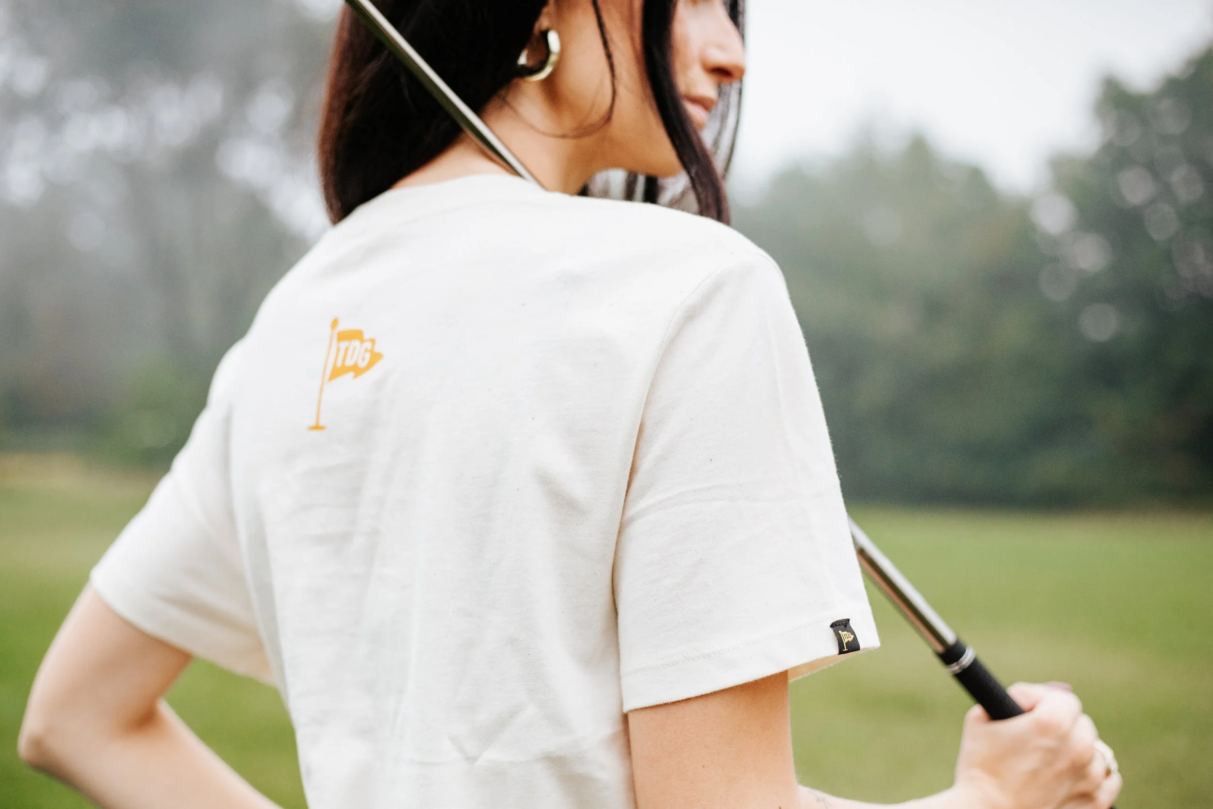 TDG Women's Tatted Script Tee
