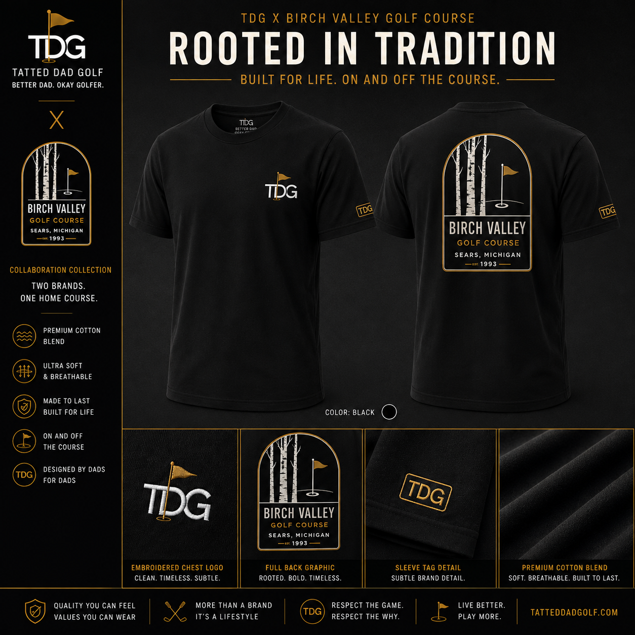 TDG X Birch Valley Rooted in Tradition Tee