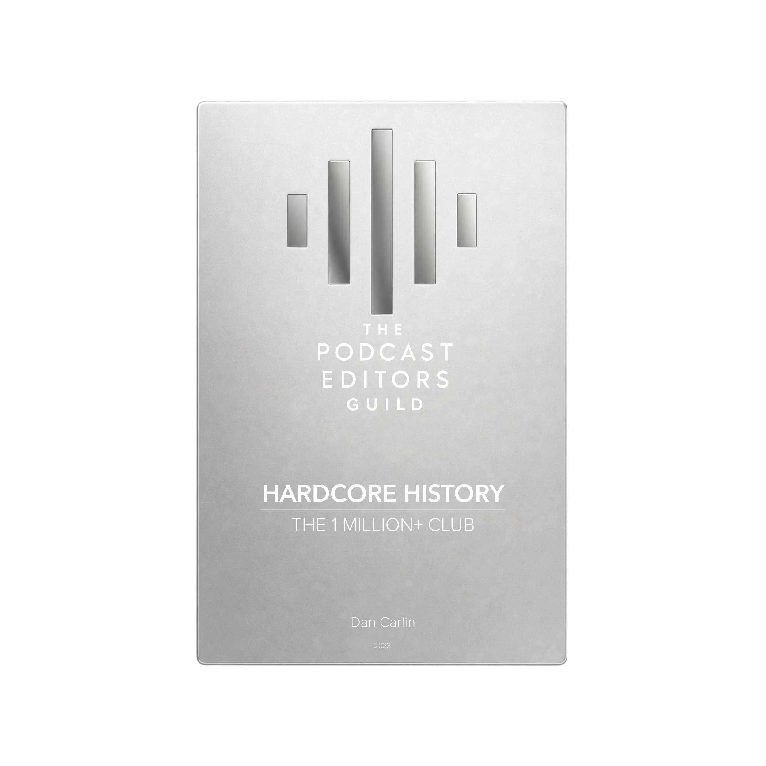 1M+ Club Podcast Download Award