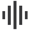 Abstract black geometric lines on a white background