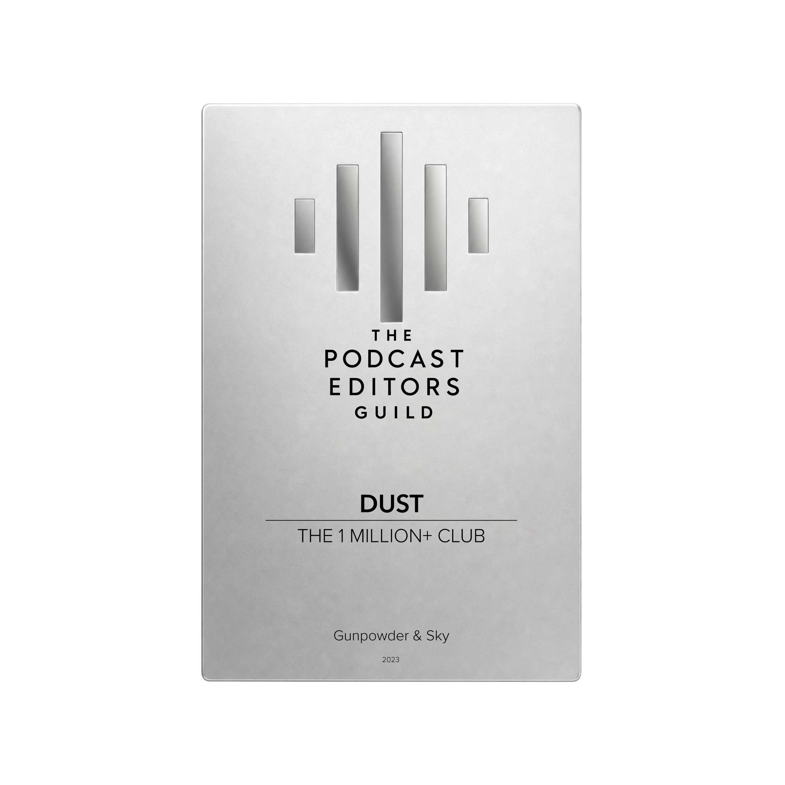 1M+ Club Podcast Download Award