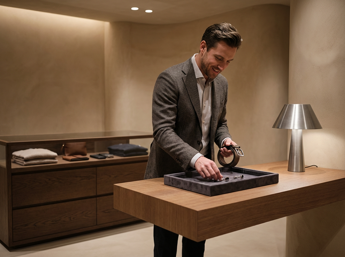Leather Belts & Cufflinks