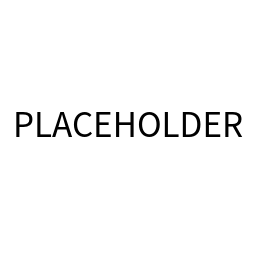 Gray background with black text saying 'PLACEHOLDER'