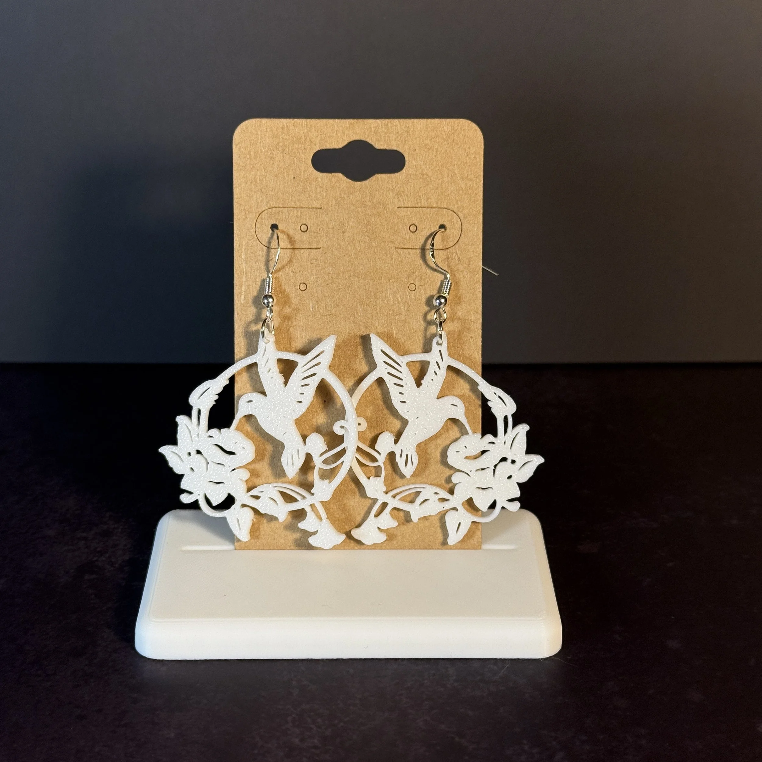 Hummingbird Feeding Earrings