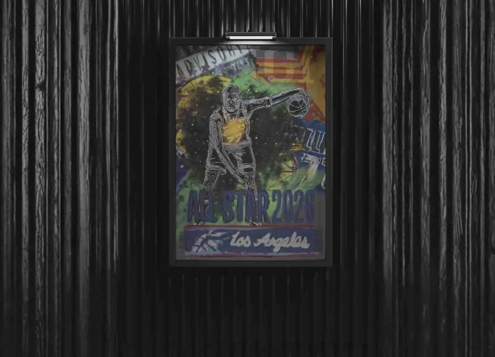 All Star Poster Illustration