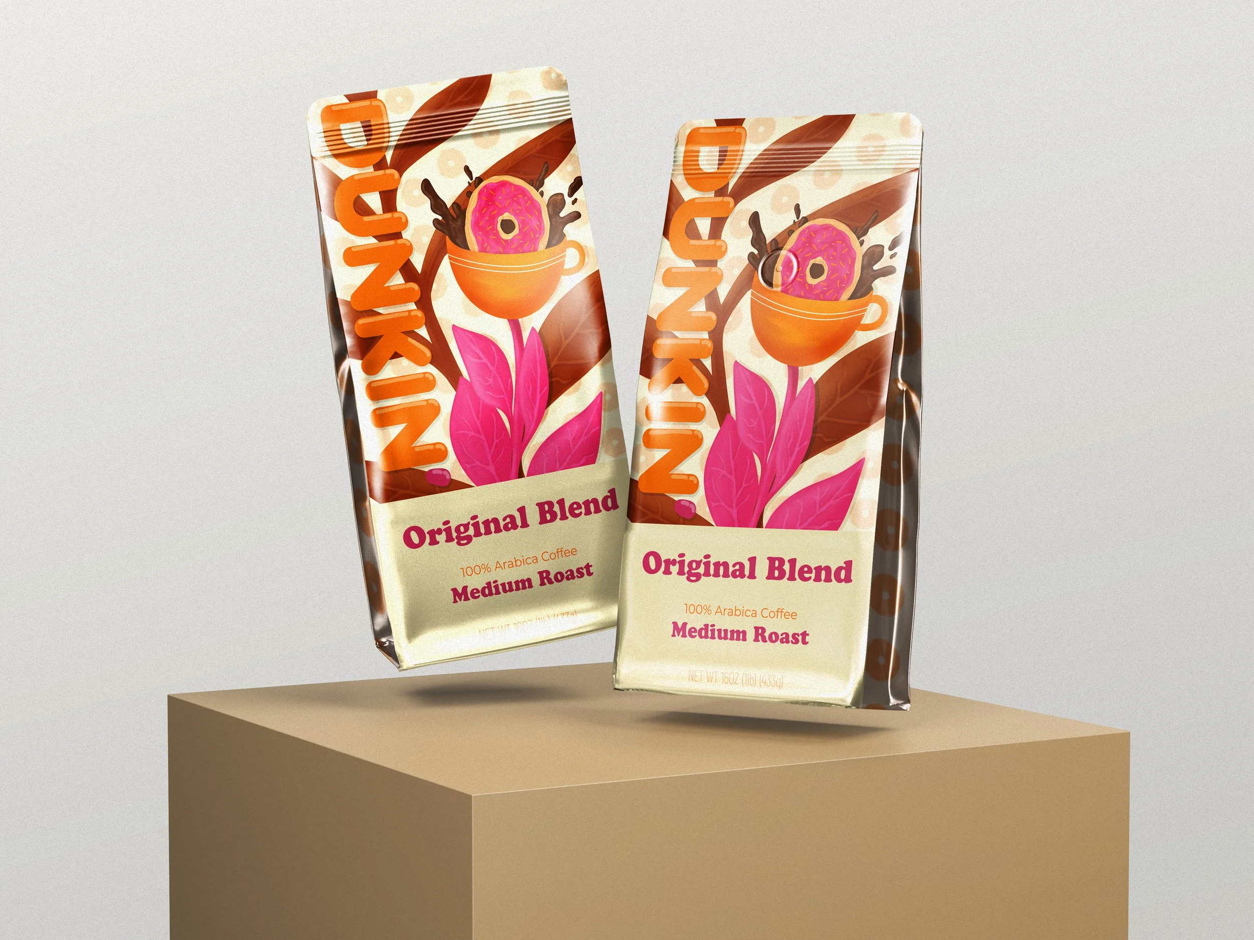 Dunkin' Package Design