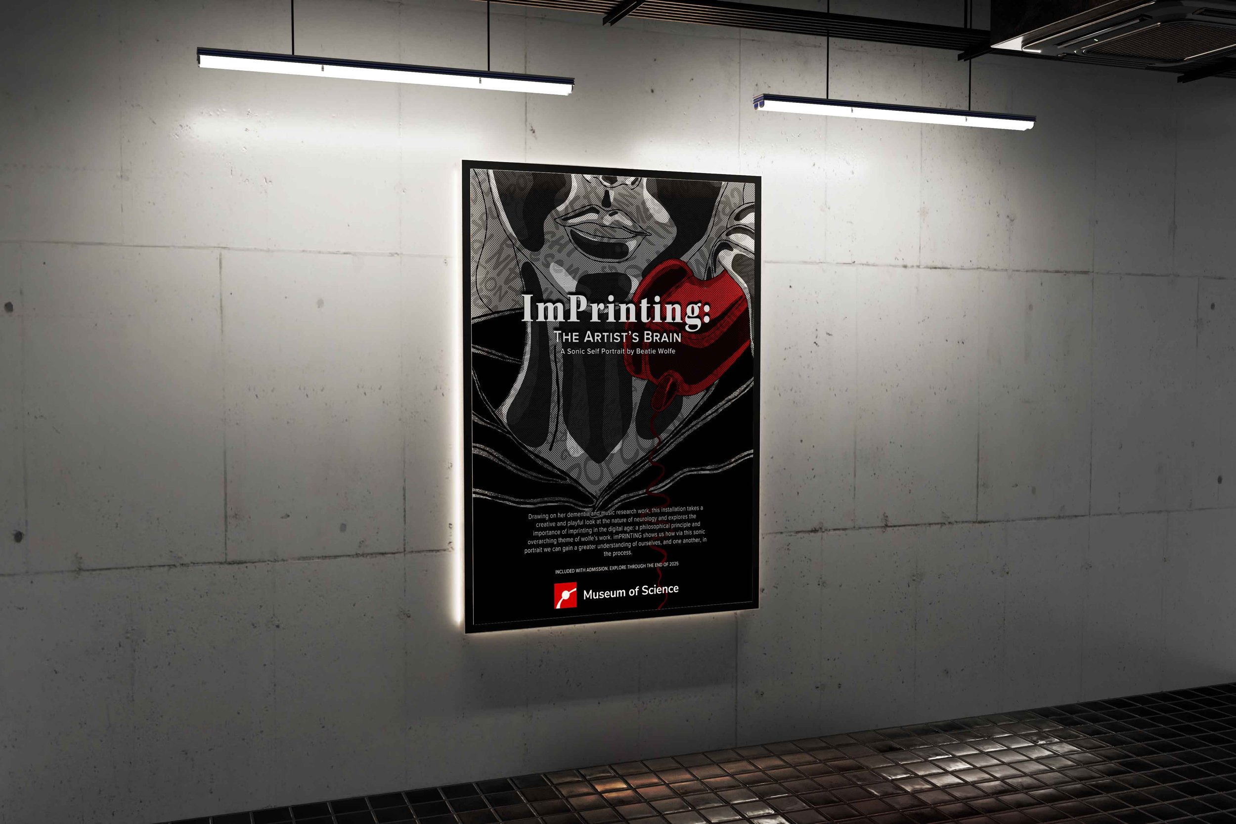 Boston Museum of Science Exhibit Poster Design
