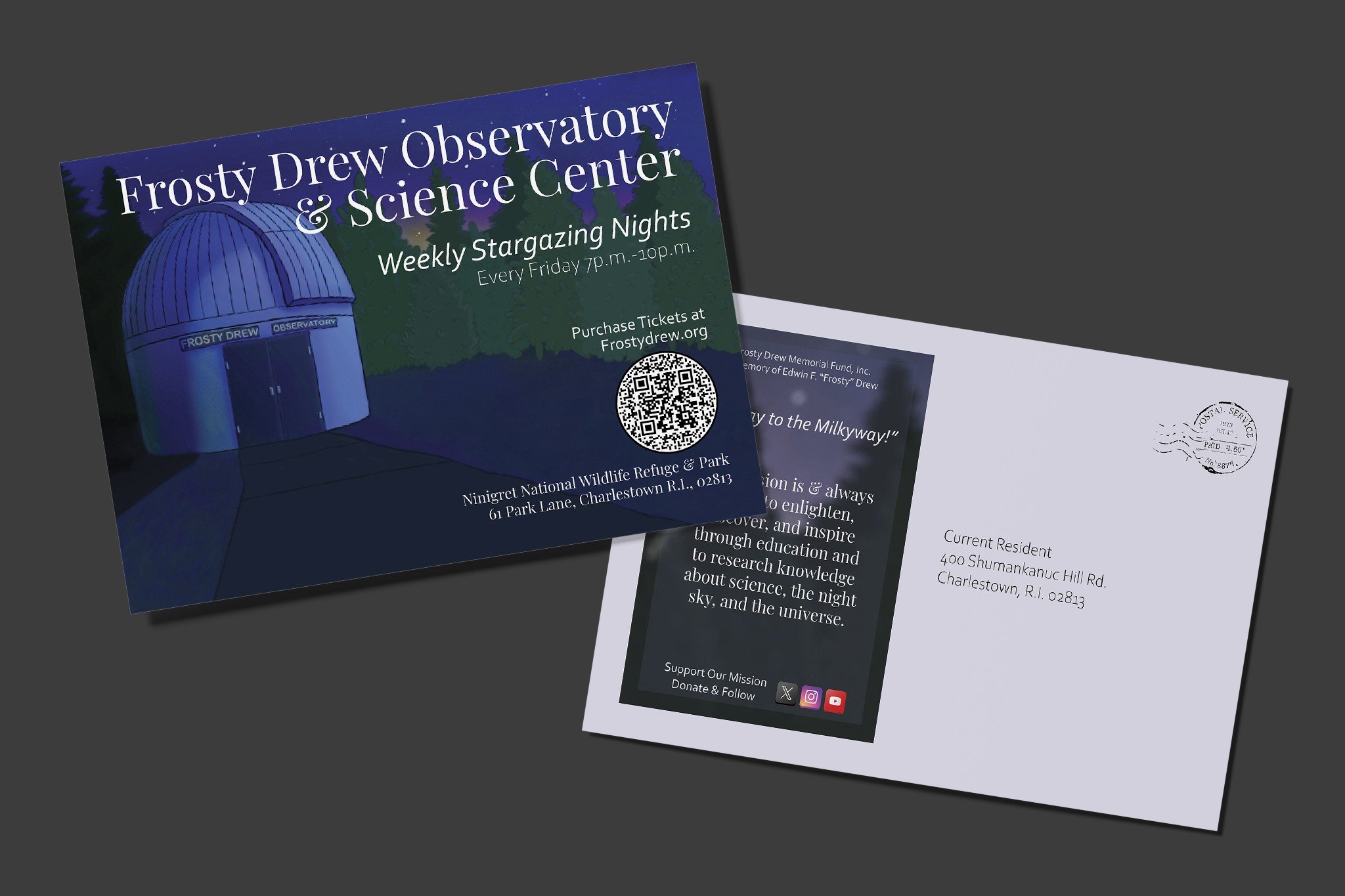 Frosty Drew Observatory Mailer