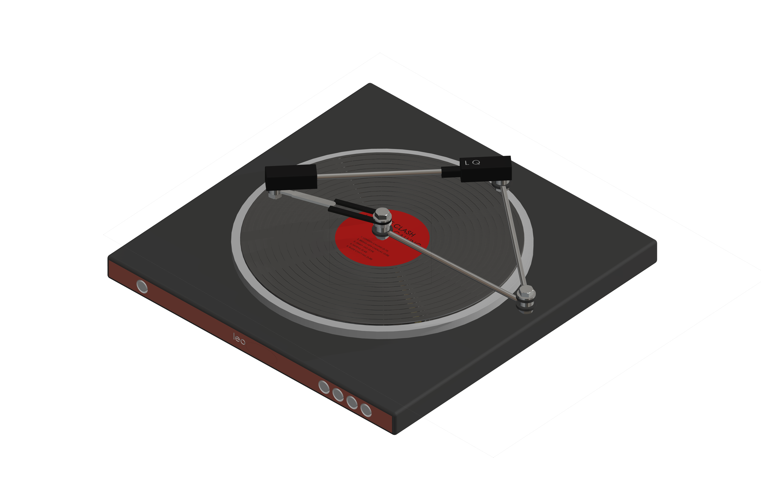 record player four bar linkage