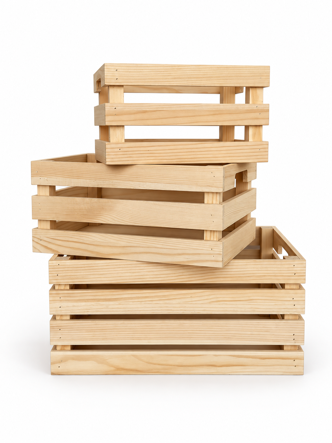 Wooden Nesting Crates