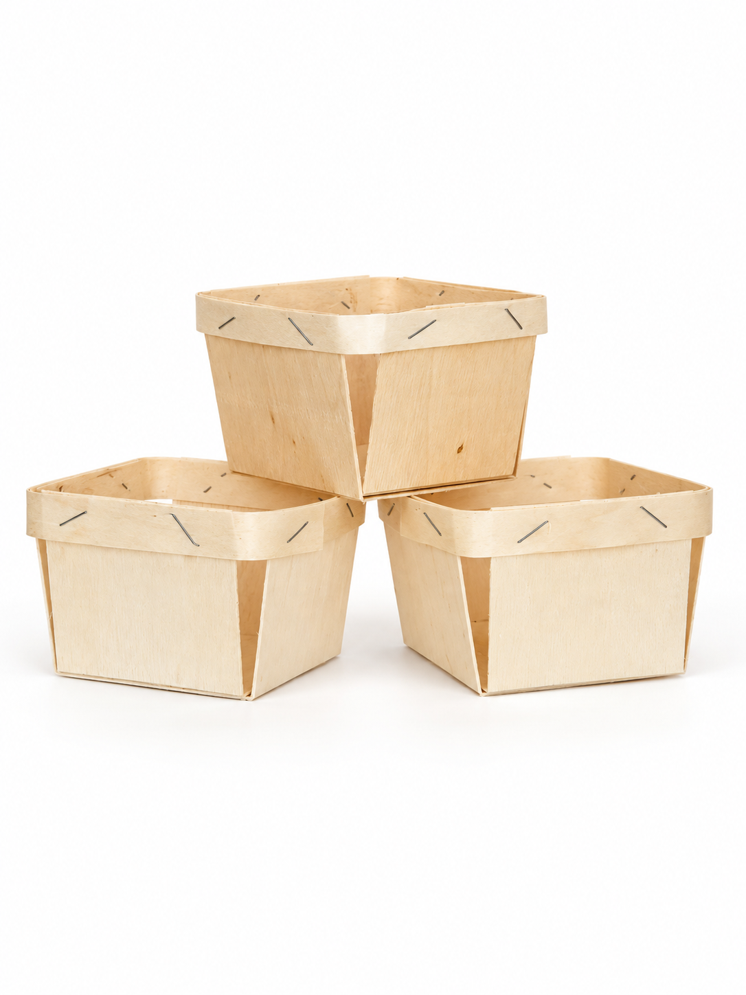 Wooden Berry Basket