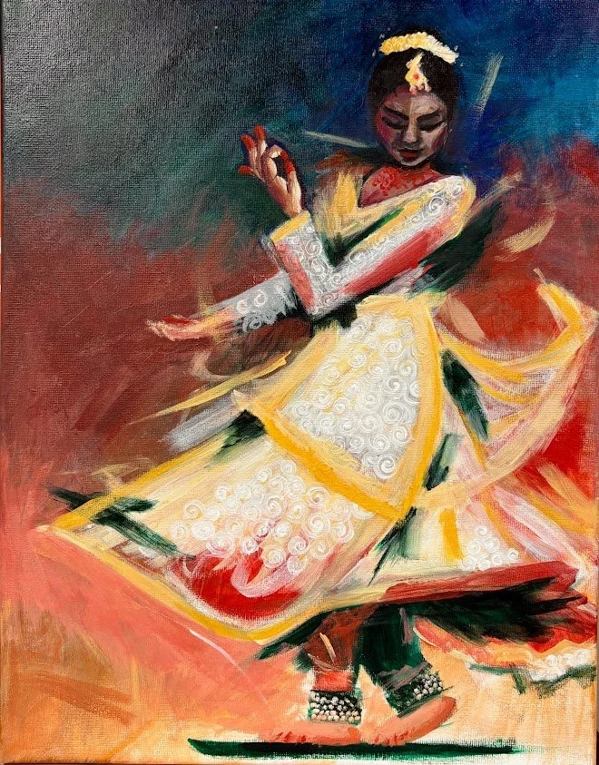 RadhikaSarma_16_KathakDancer_AcryliconCanvas_20x16.jpg