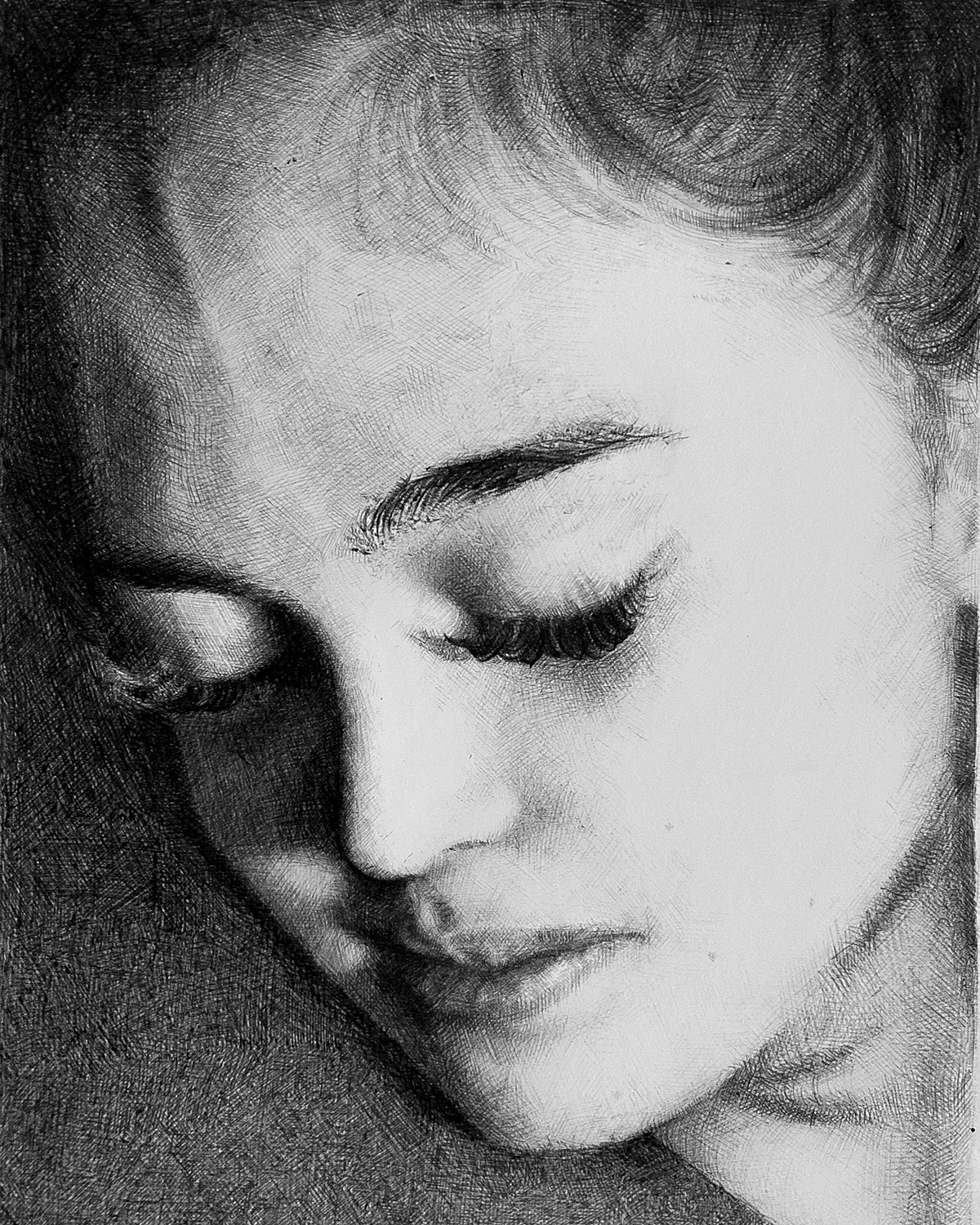 Phoebe Ainslie Ink Portraits Portrait Ⅰ 2024.png