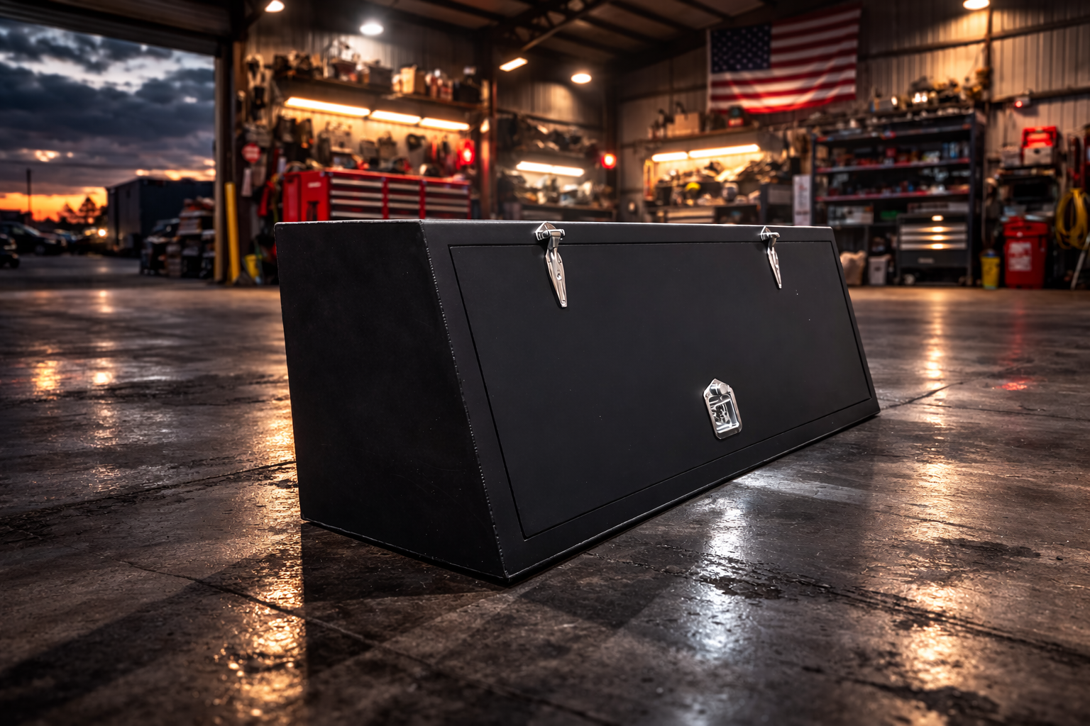 custom truck bed side tool boxes