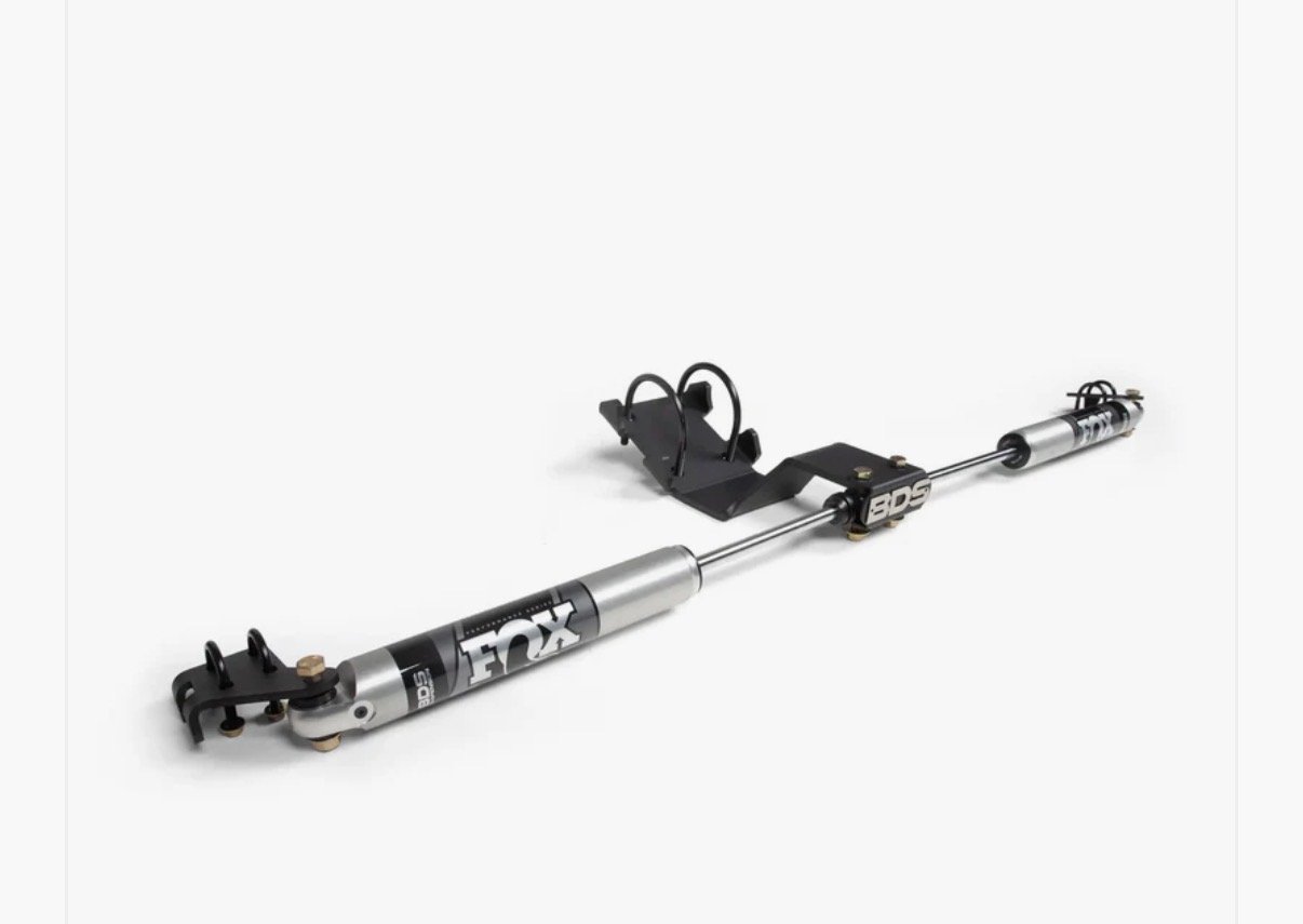 2005-2026 POWERSTROKE DUAL FOX STEERING STABILIZER