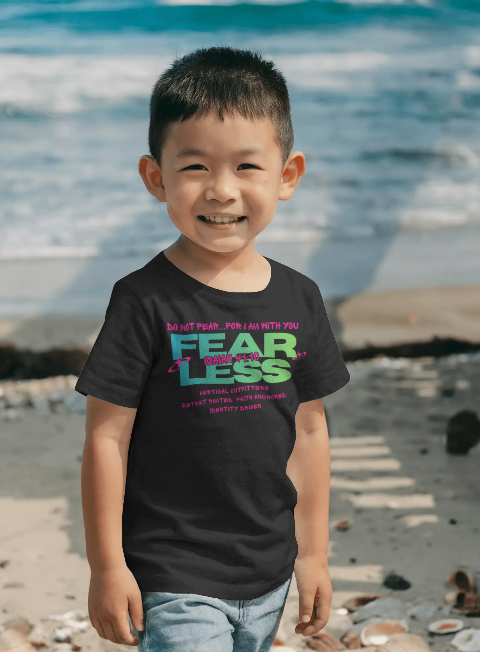 Vertical Kids Collection Fearless 100% Cotton T-Shirt