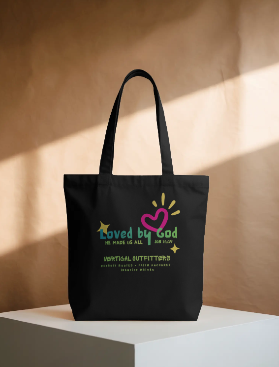 Loved by God Canvas Tote Bag