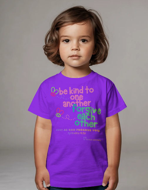 Vertical Kids Collection Forgive 100% Cotton T-Shirt