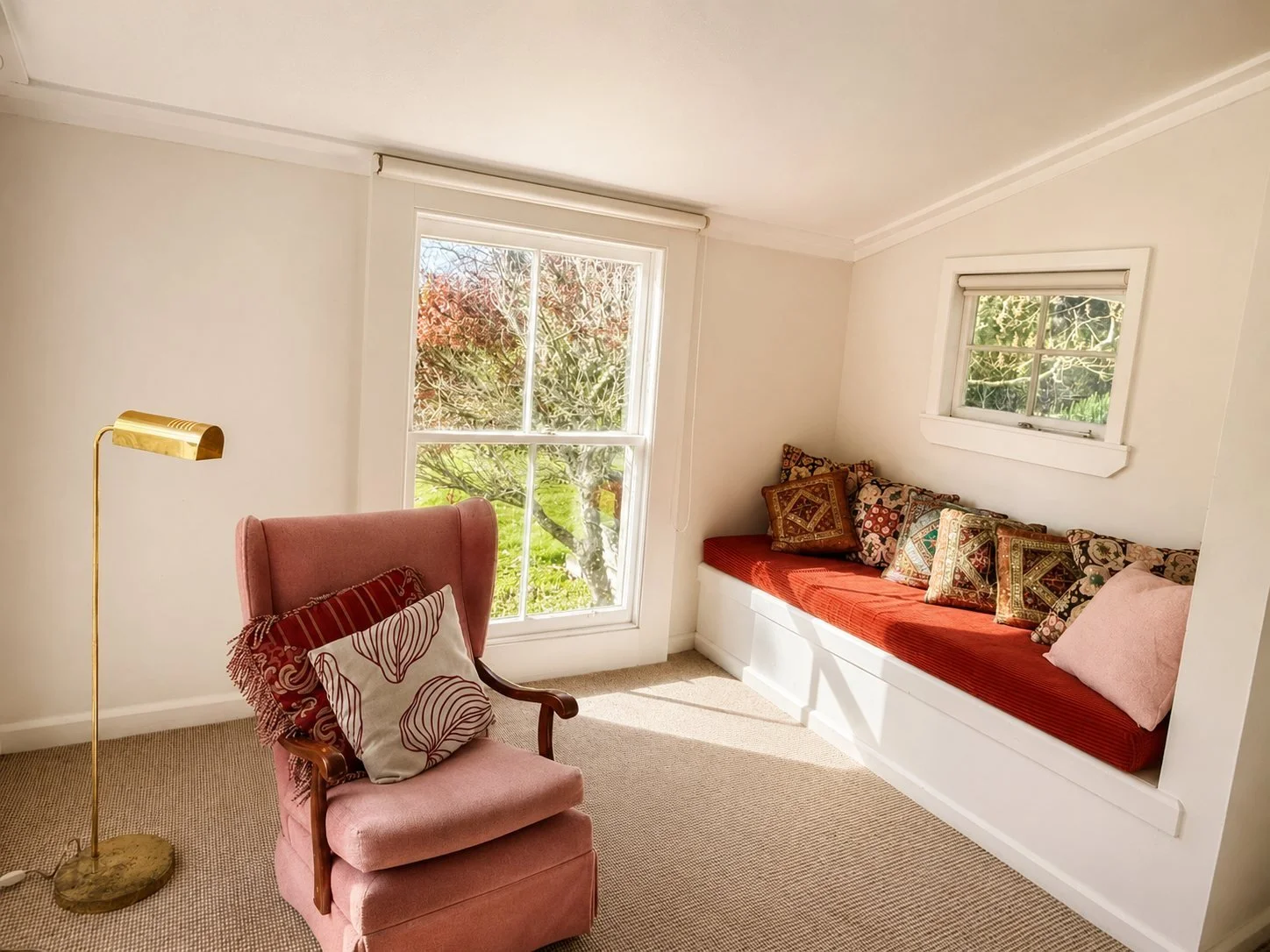 Rathmoy Farmhouse reading nook and window seat