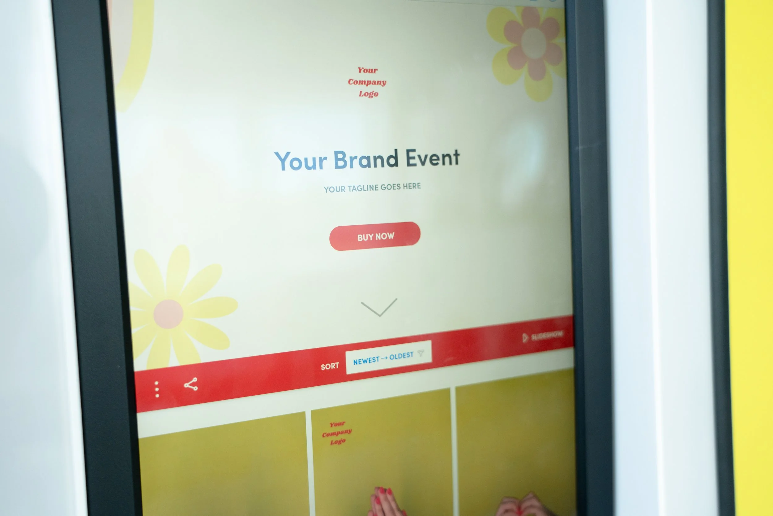 GALLERY INTERFACE ON SITE