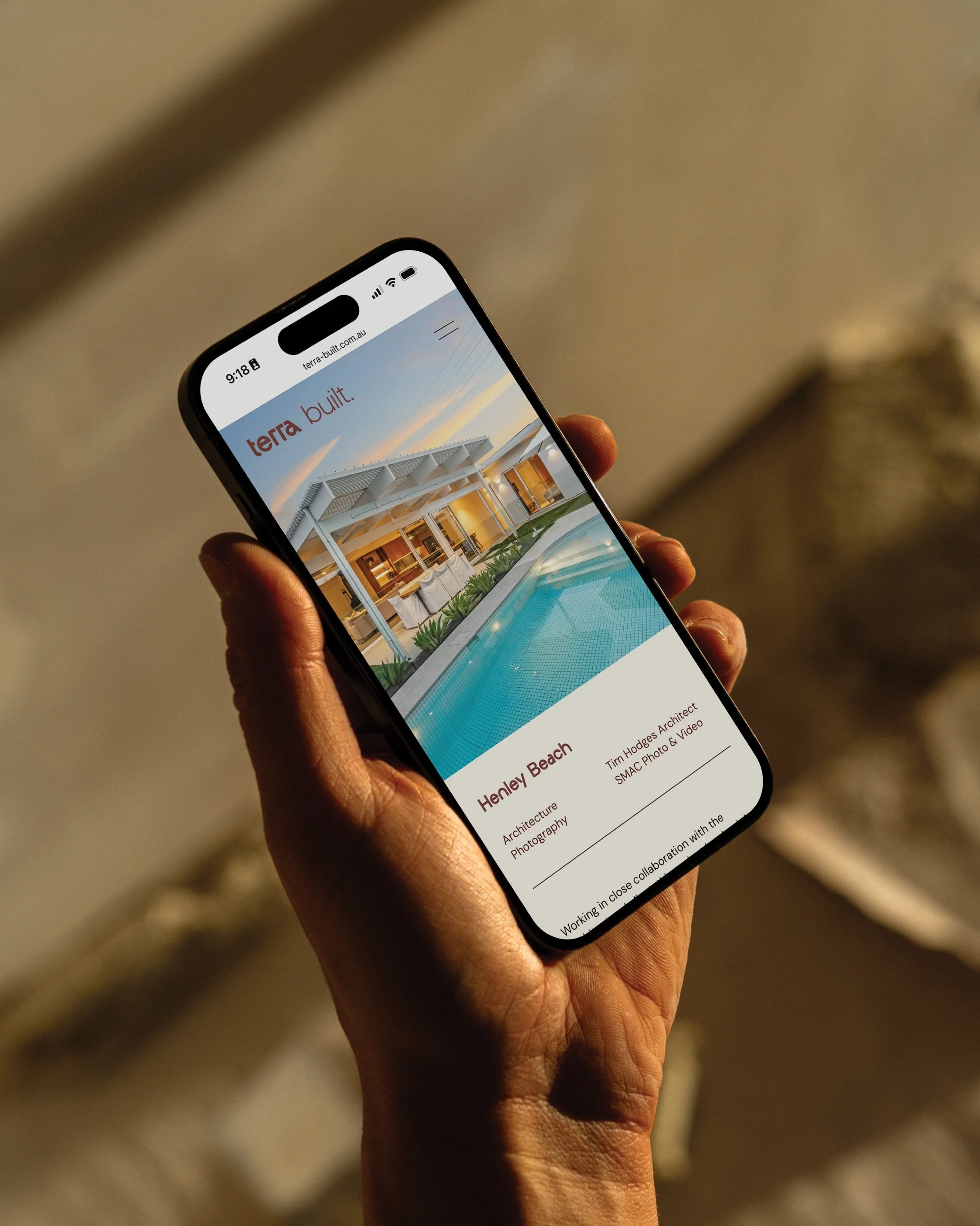 A considered brand deserves a considered digital experience.

The @terra_built website was designed as a natural extension of the identity &mdash; clear, refined and intentionally crafted to reflect the bespoke nature of the business itself.

Subtle 
