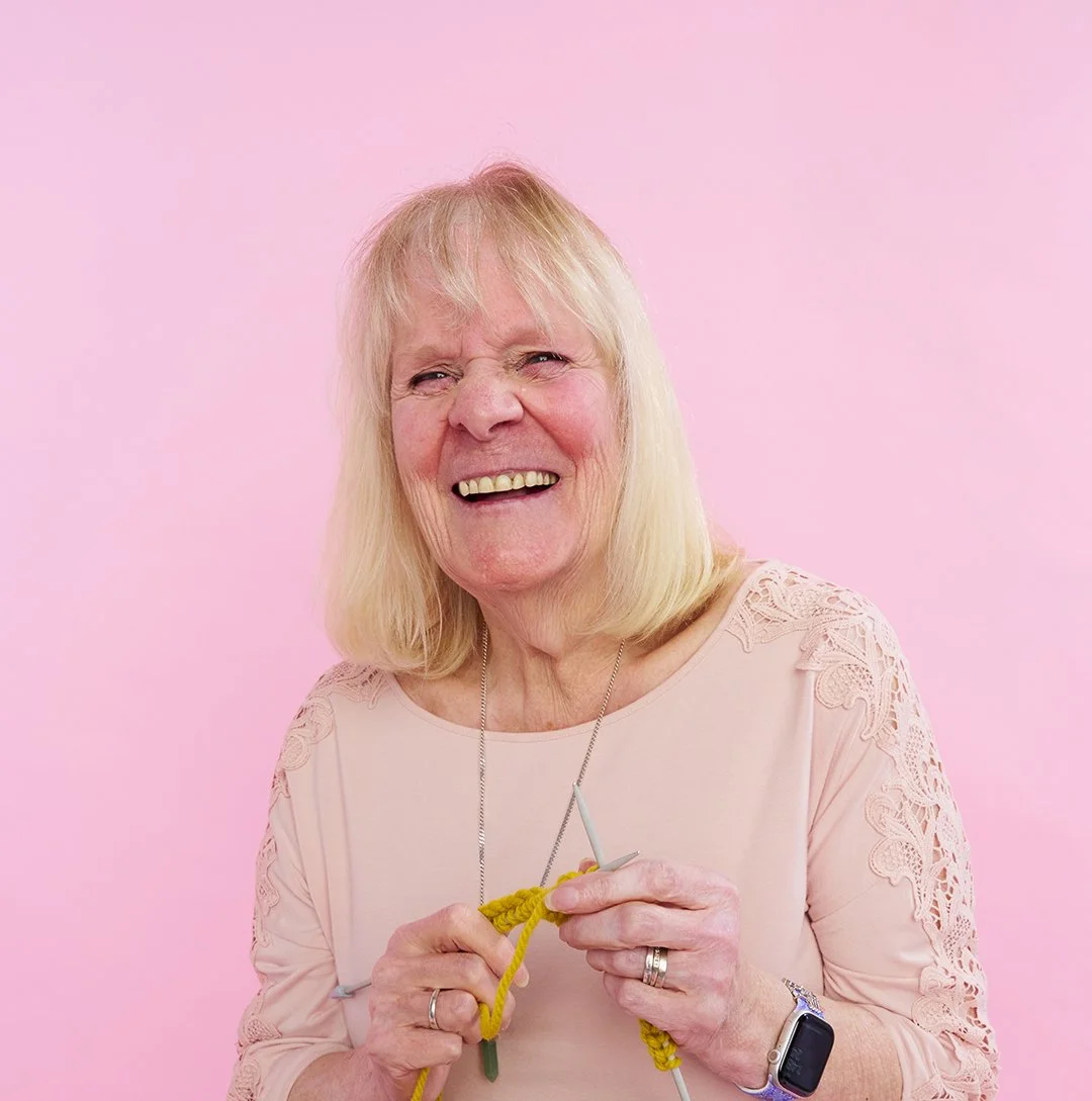 Creative direction for CareAbout, developing a vibrant photography style featuring real senior Australians to replace traditional aged care stock imagery and celebrate active, independent living.