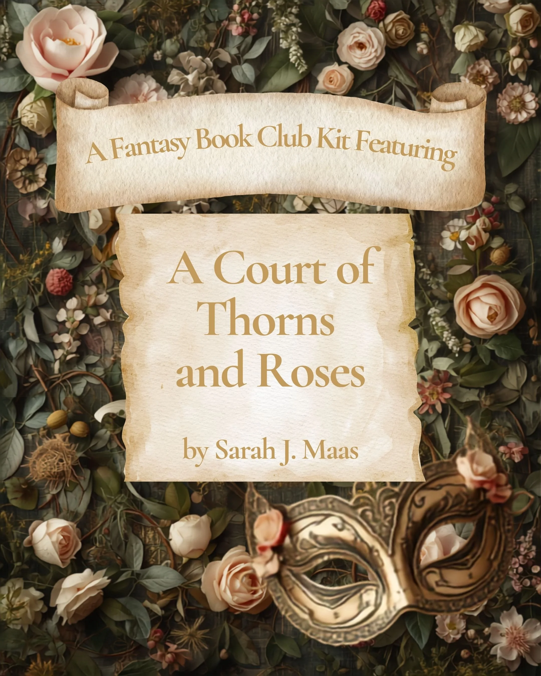 Lush, romantic, and more dangerous than it looks. The Spring Court is beautiful — and so is this kit. Mix yourself a Wisteria, let the florals set the scene, and prepare to spend two hours debating what's really happening in the Fae realm. 