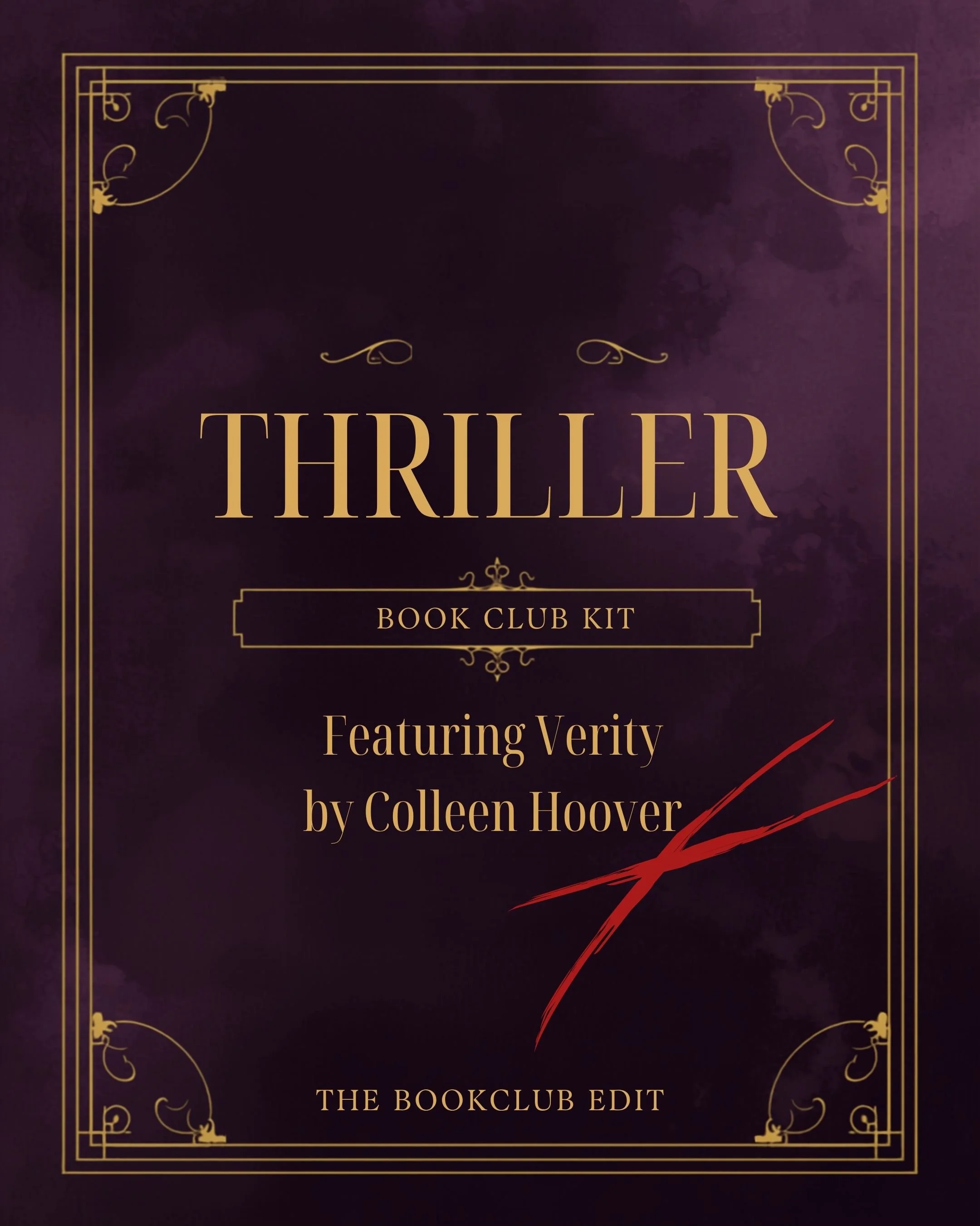 Deep purple, crimson, and gold — moody, dramatic, and not what it seems. This is your most unhinged book club night, and we mean that as a compliment. Dim the lights, pour The Manuscript, and brace yourself. Mocktail option: The Ghost Writer.
