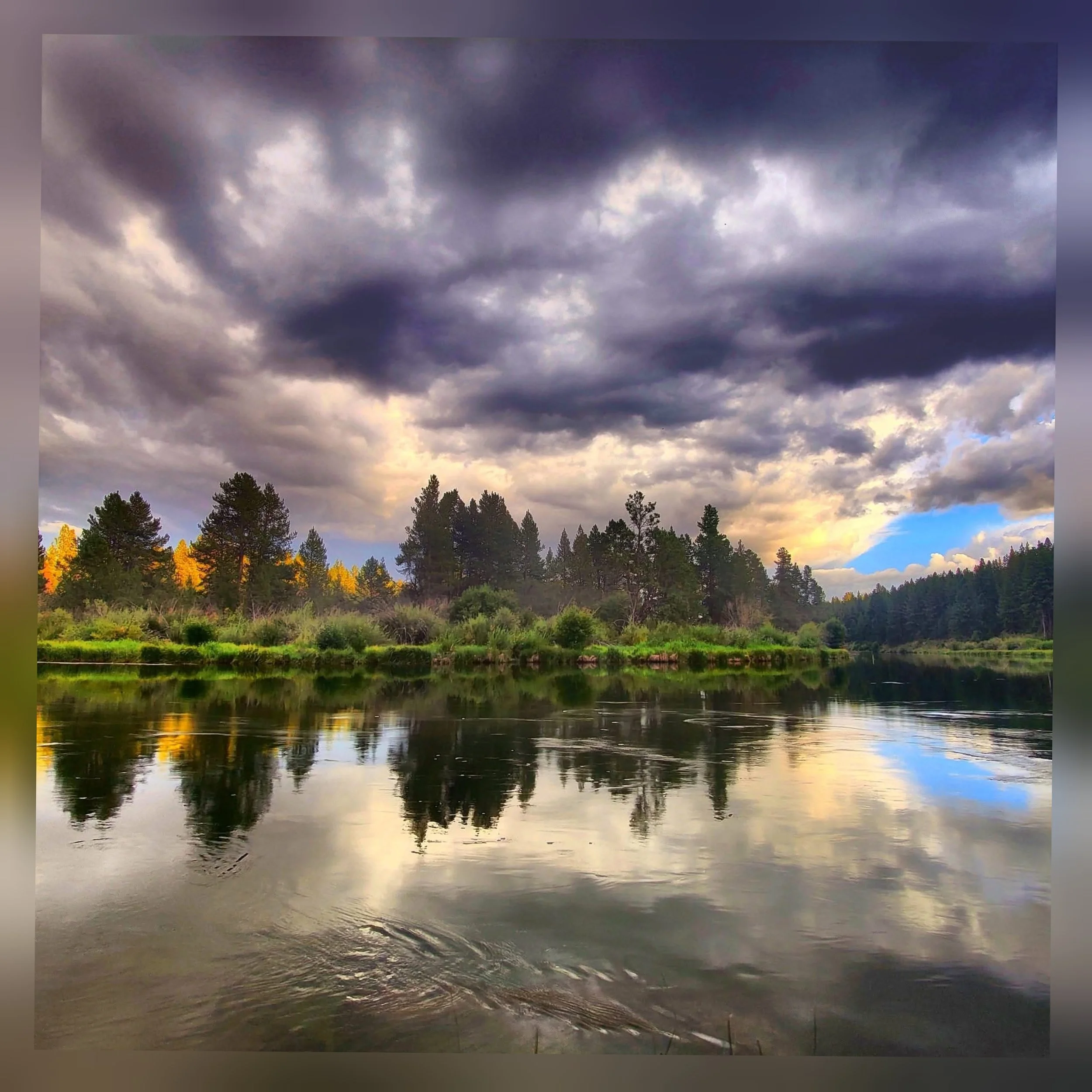 Misty Morning on the Deschutes River
