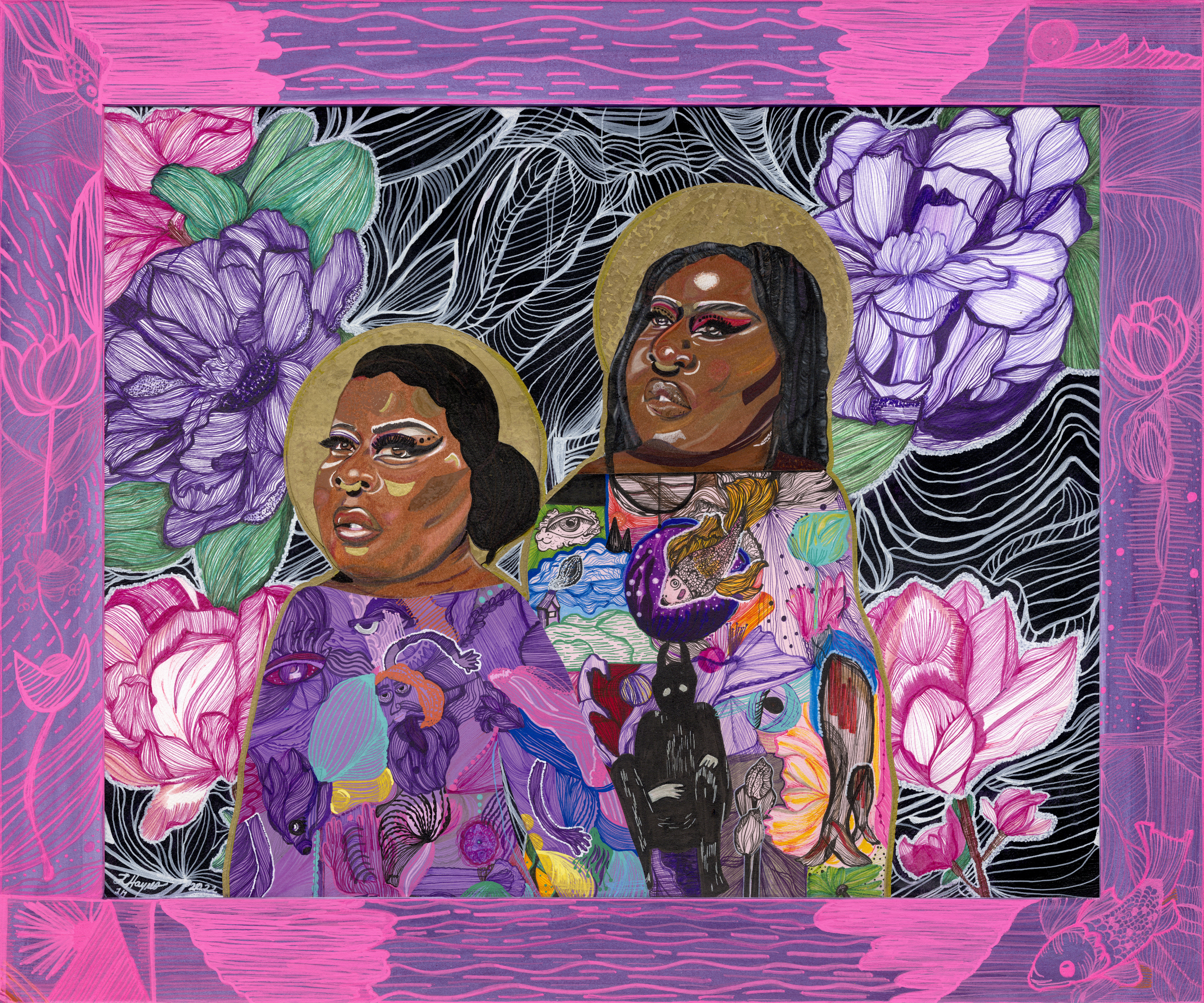 Sisters In Portrait