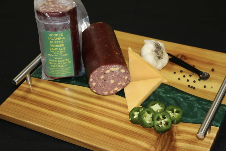 Jalapeno Summer Sausage - Priced Per Package (Approximately 1lbs)