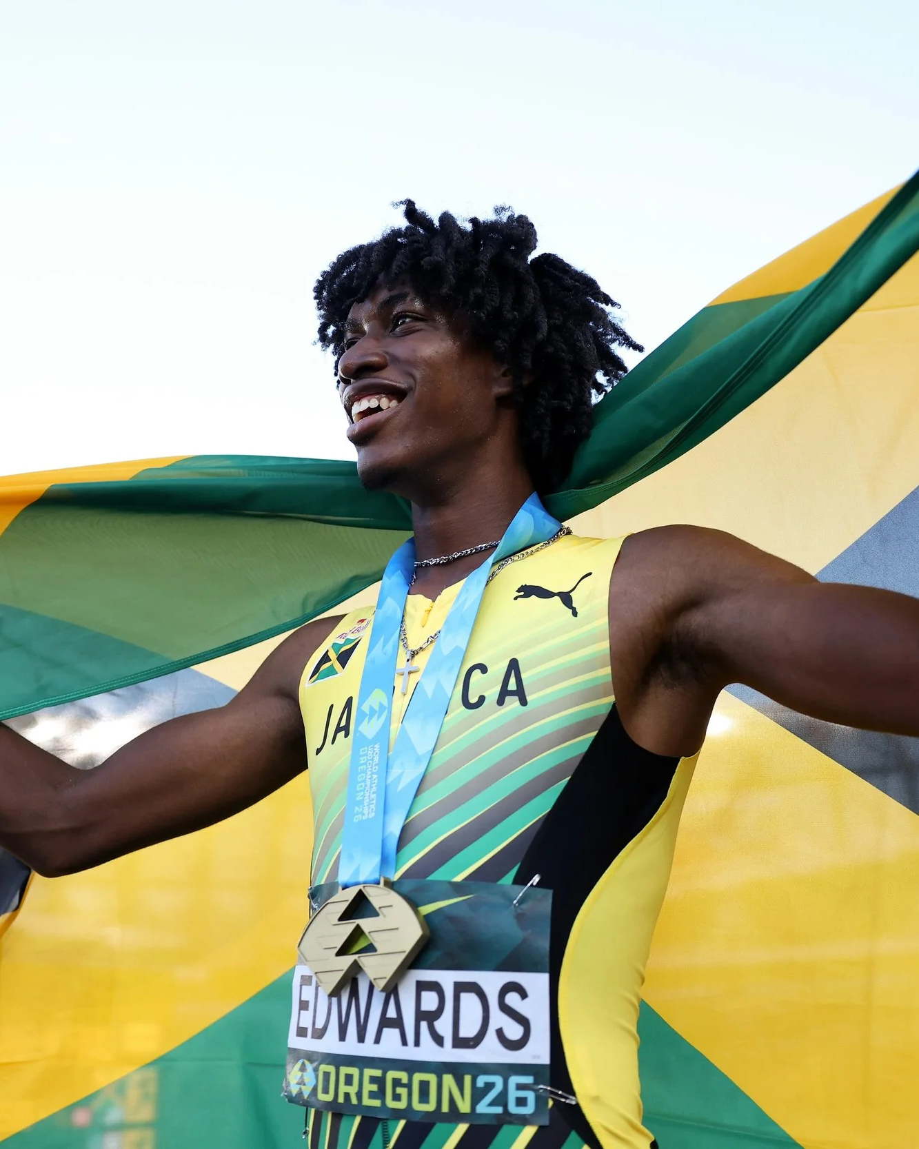Report: Edwards and Heymans get gold with world U20 leads in Oregon